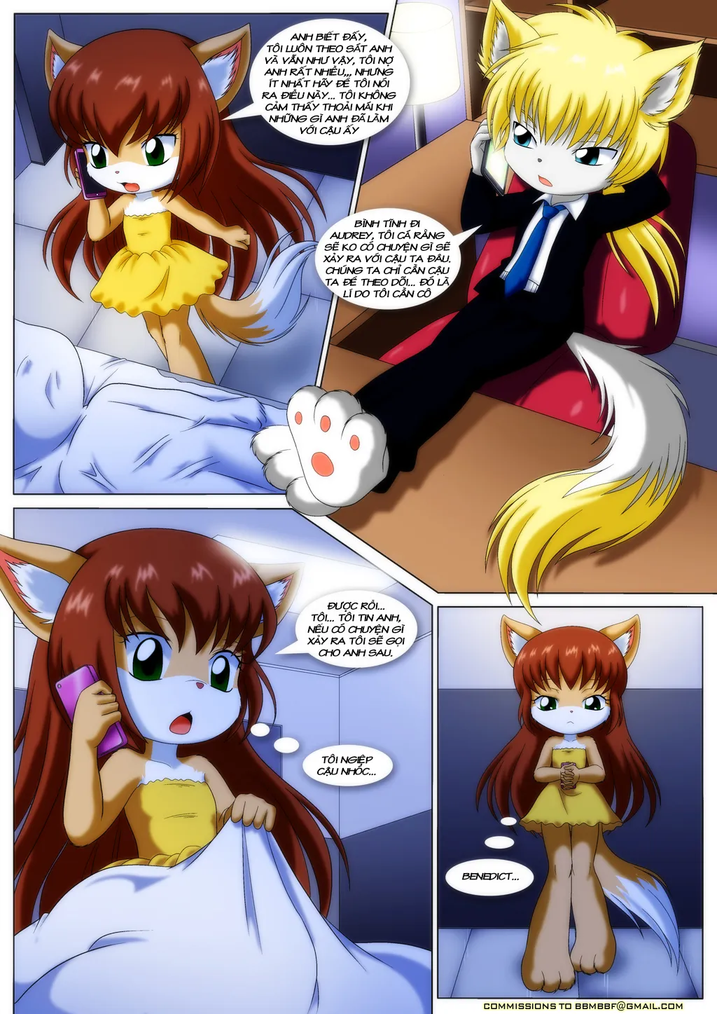 HentaiVN.net - Ảnh 8 - Little Tails - Chap 10