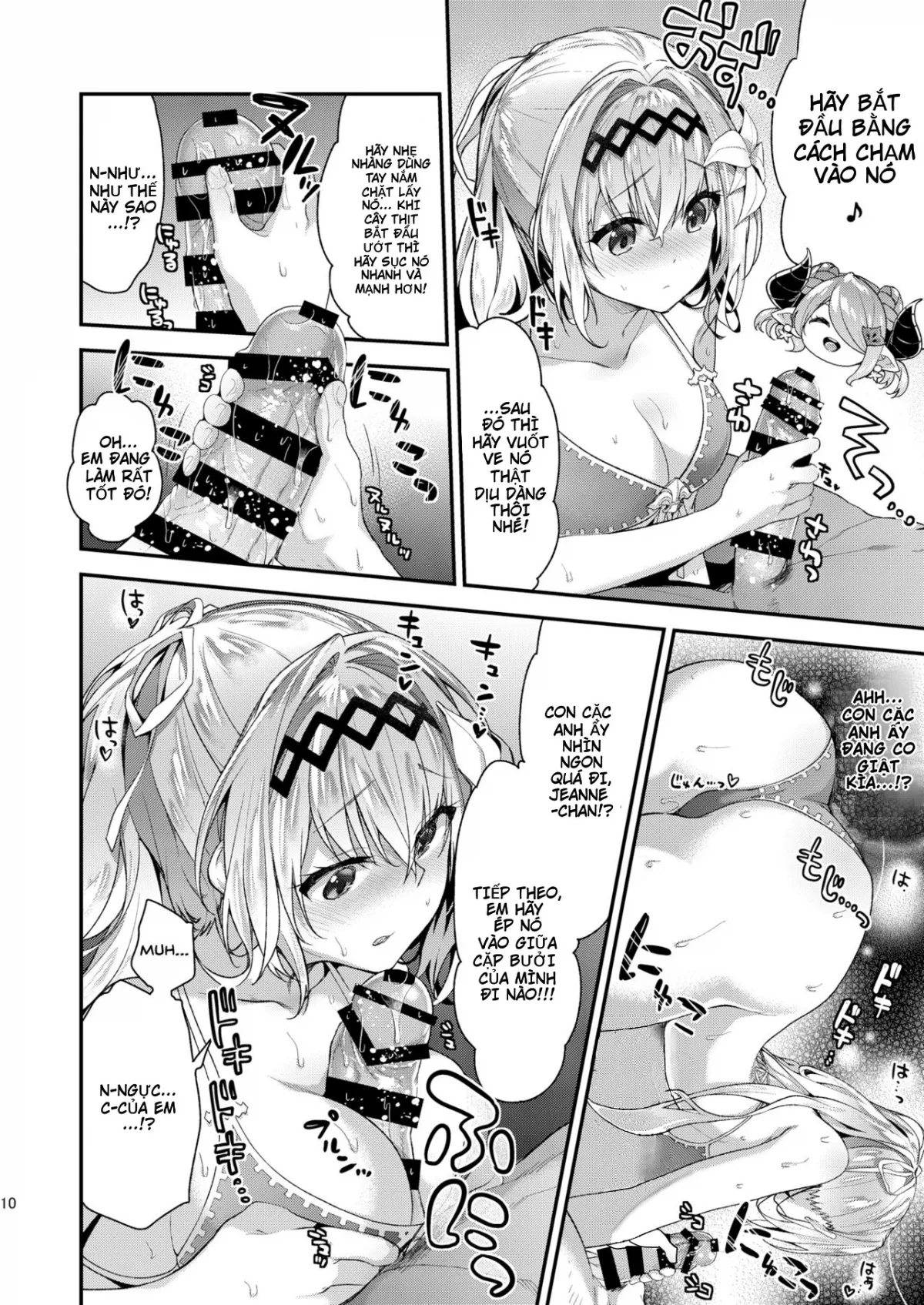 HentaiVN.net - Ảnh 8 - Kỳ nghỉ hè sôi động của Jeanne và Narmaya (Granblue Fantasy) [Narmaya & Jeanne to Dokidoki Summer Vacation] - Chap 1