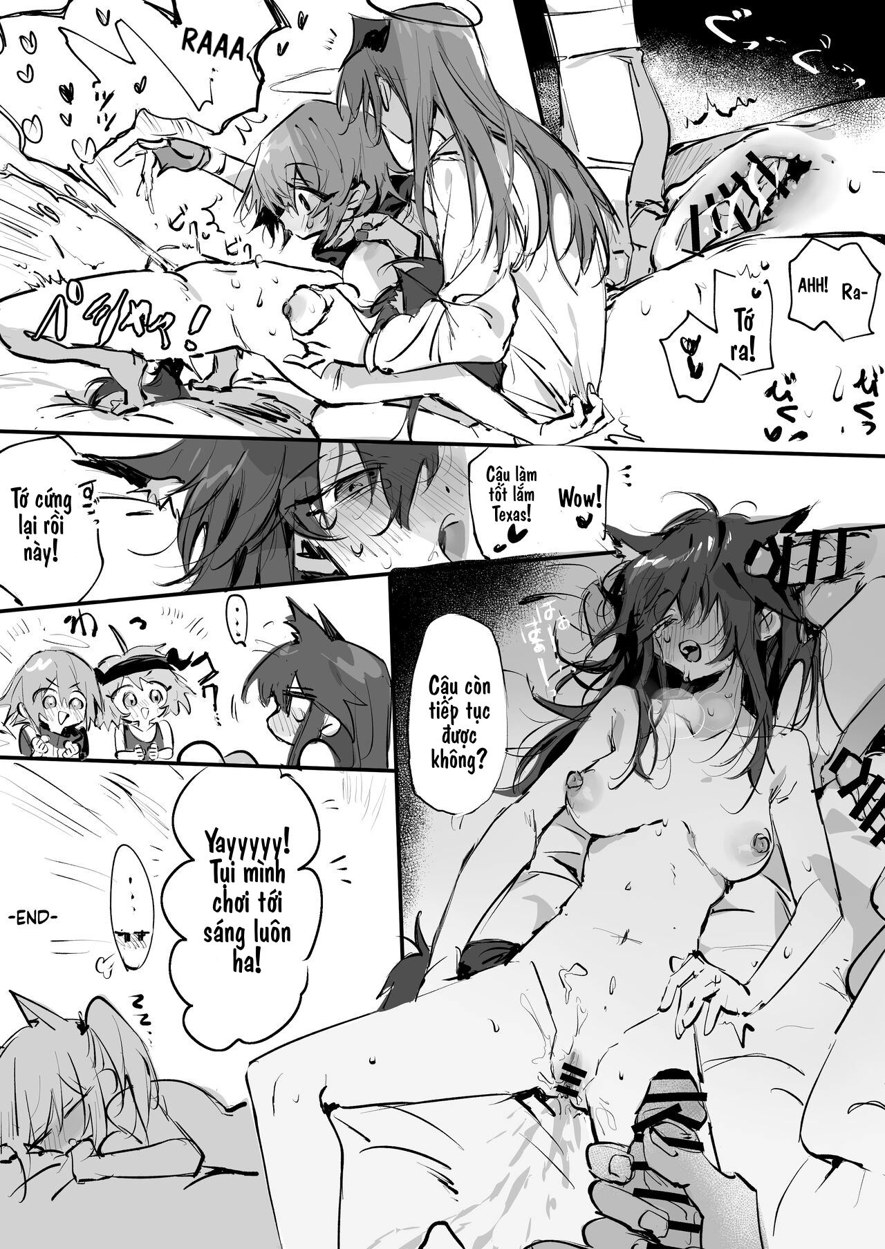 HentaiVN.net - Ảnh 4 - Texas Uke ft Pen Kyuu - Chap 1