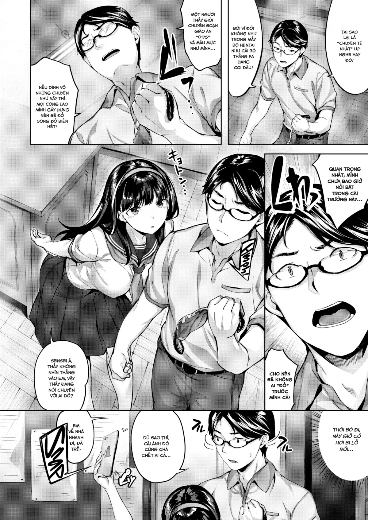 HentaiVN.net - Ảnh 6 - Học trò tui thèm cá... [Bewitching Classroom] - Chap 1