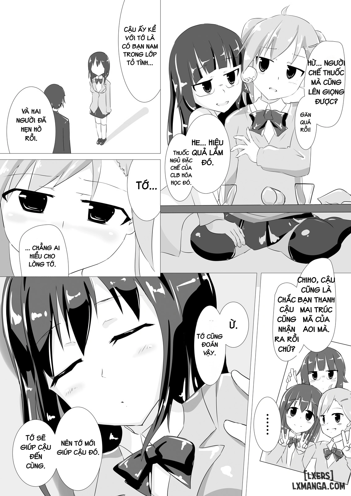 HentaiVN.net - Ảnh 3 - Món Thạch Tráng Miệng - Chap 2