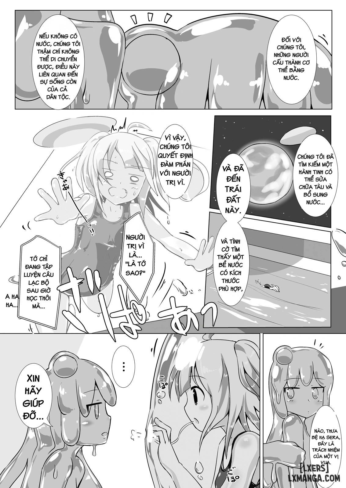 HentaiVN.net - Ảnh 12 - Món Thạch Tráng Miệng - Chap 4