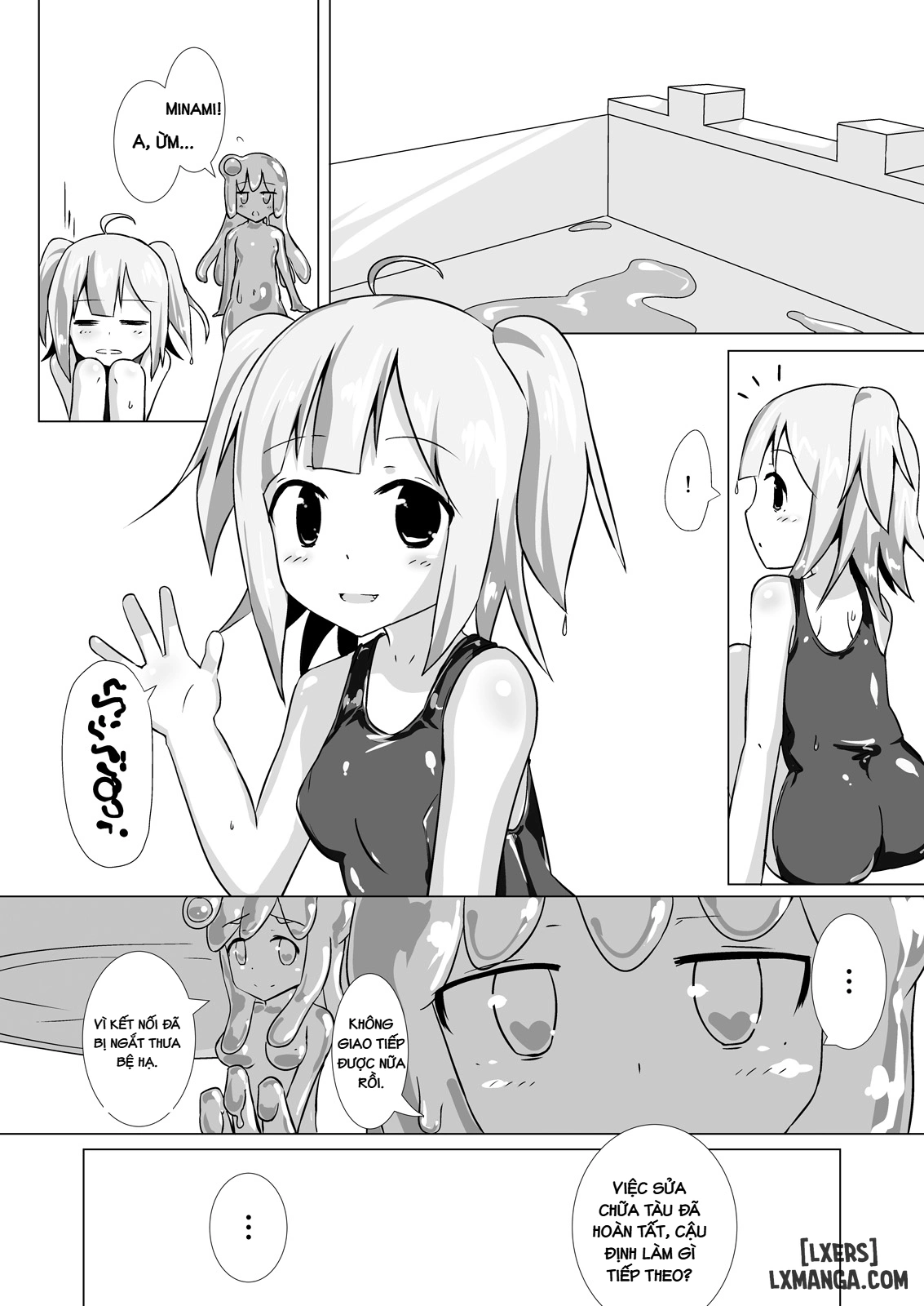HentaiVN.net - Ảnh 28 - Món Thạch Tráng Miệng - Chap 4
