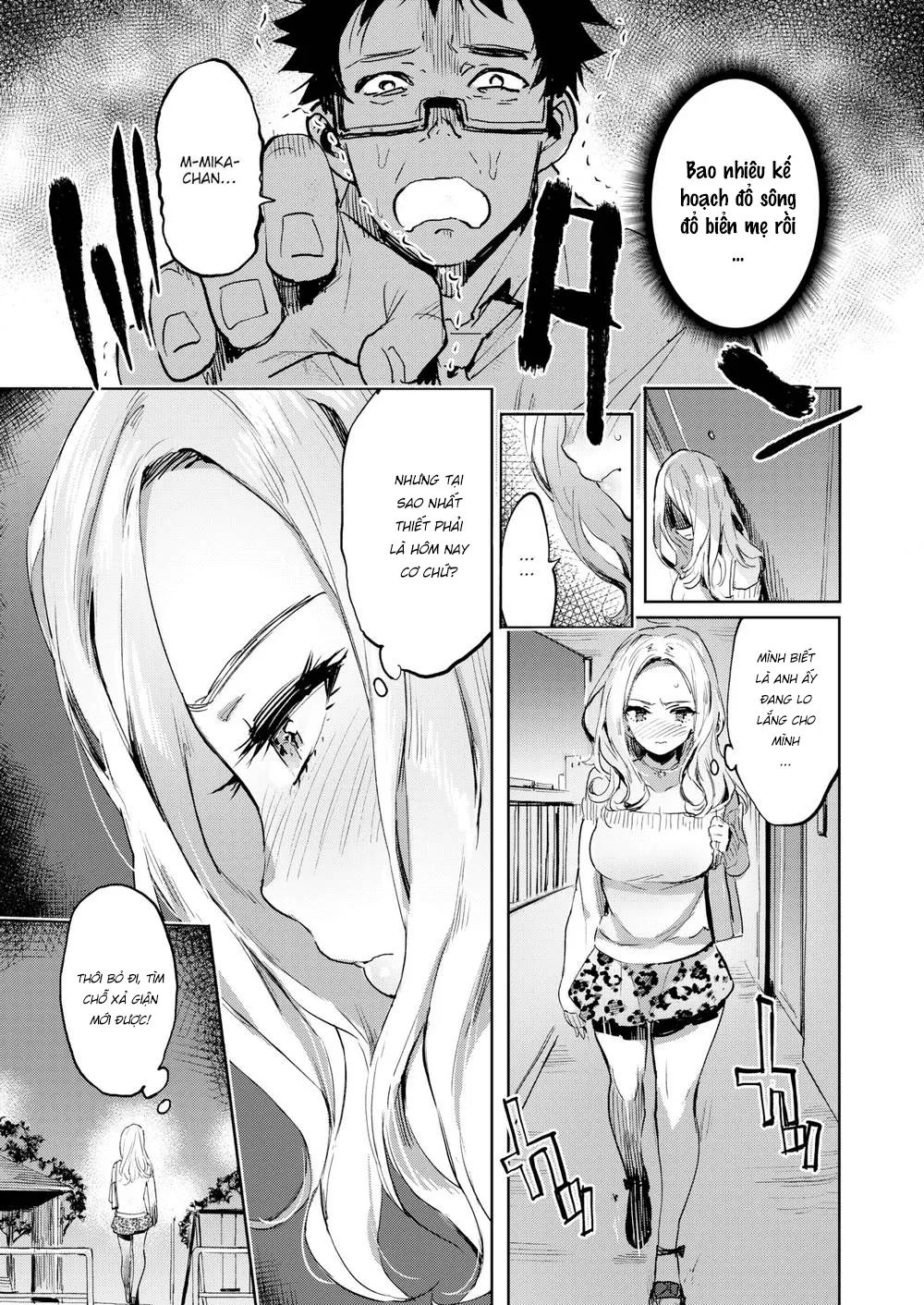 HentaiVN.net - Ảnh 10 - Cô bạn gái Gal siêu cấp đáng yêu [Kogal Girlfriend] - Chap 1
