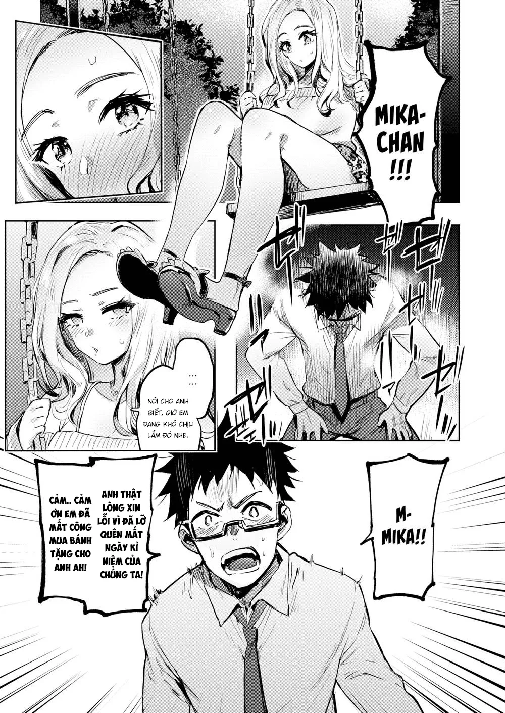 HentaiVN.net - Ảnh 12 - Cô bạn gái Gal siêu cấp đáng yêu [Kogal Girlfriend] - Chap 1