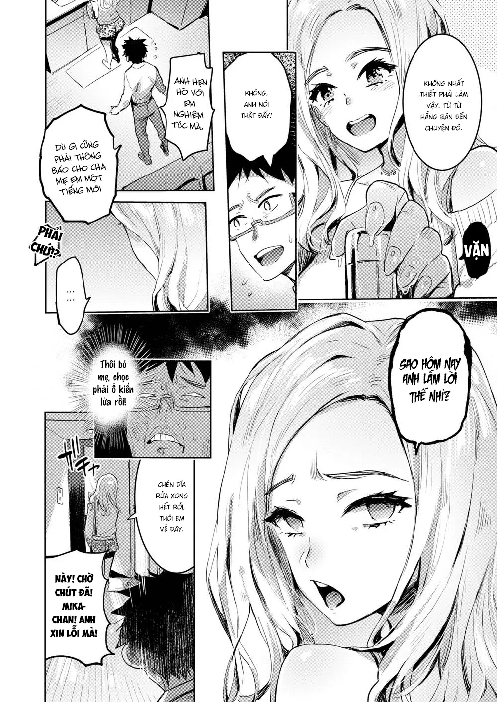 HentaiVN.net - Ảnh 9 - Cô bạn gái Gal siêu cấp đáng yêu [Kogal Girlfriend] - Chap 1