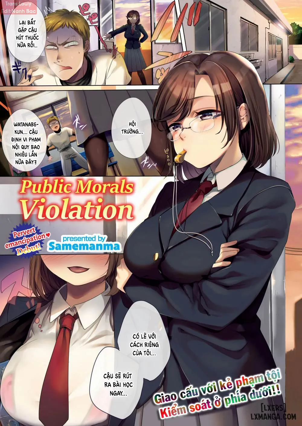 HentaiVN.net - Ảnh 1 - Public Morals Violation - Chap 1