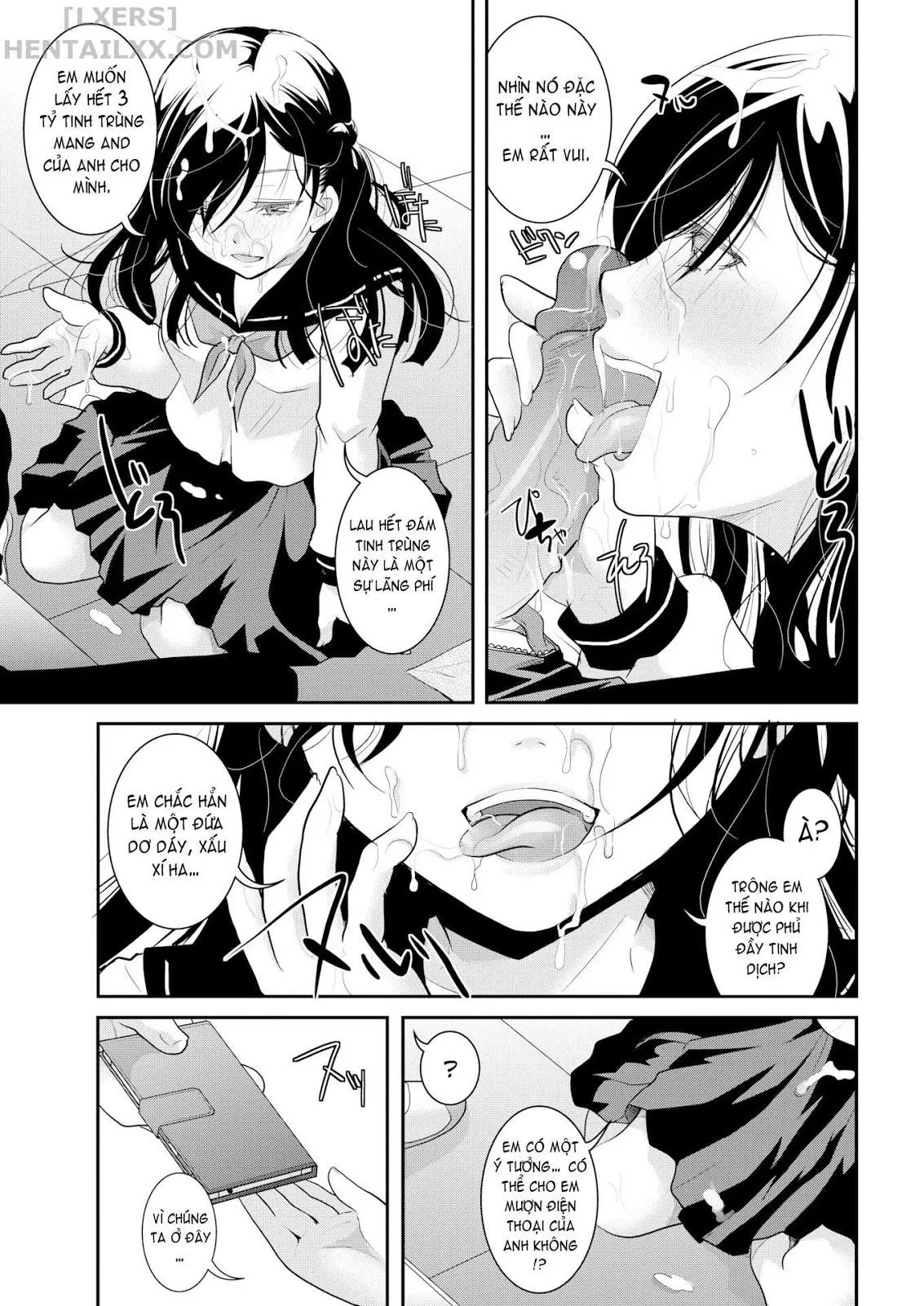 HentaiVN.net - Ảnh 4 - She Does It Out of Love - Chap 1