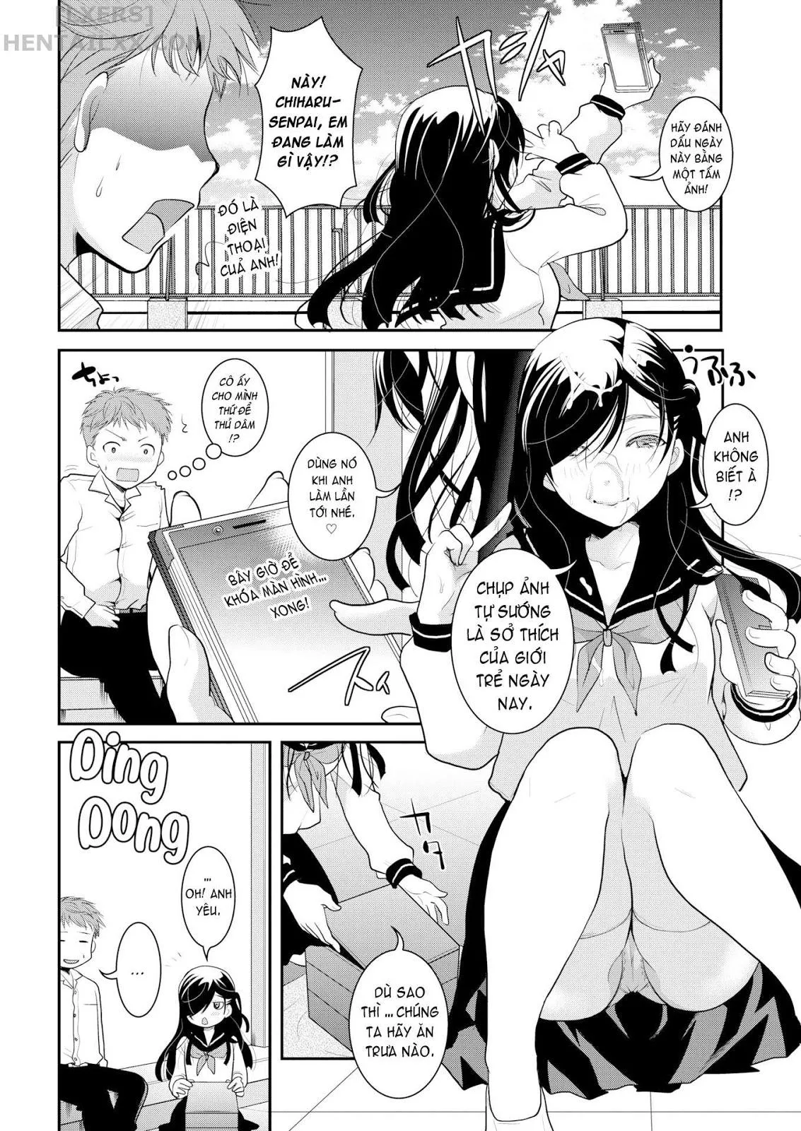 HentaiVN.net - Ảnh 5 - She Does It Out of Love - Chap 1