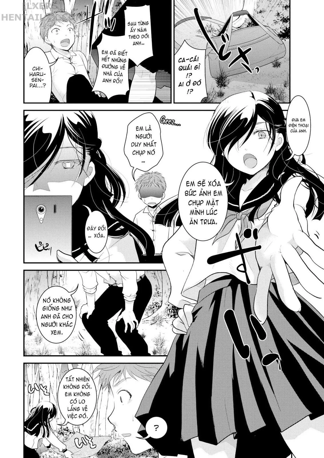 HentaiVN.net - Ảnh 7 - She Does It Out of Love - Chap 1