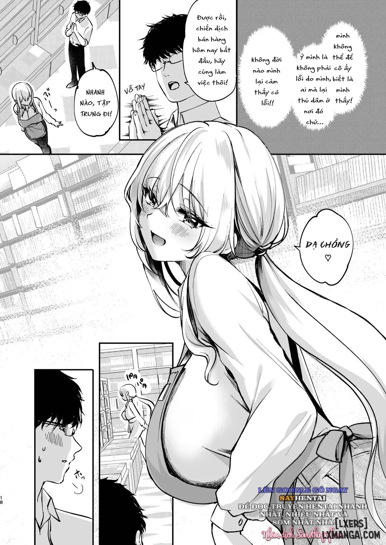 HentaiVN.net - Ảnh 8 - Mượn Rượu Đụ Thư Thái Em Đồng Nghiệp Dâm Đãng! [Irritation Time] - Chap 1