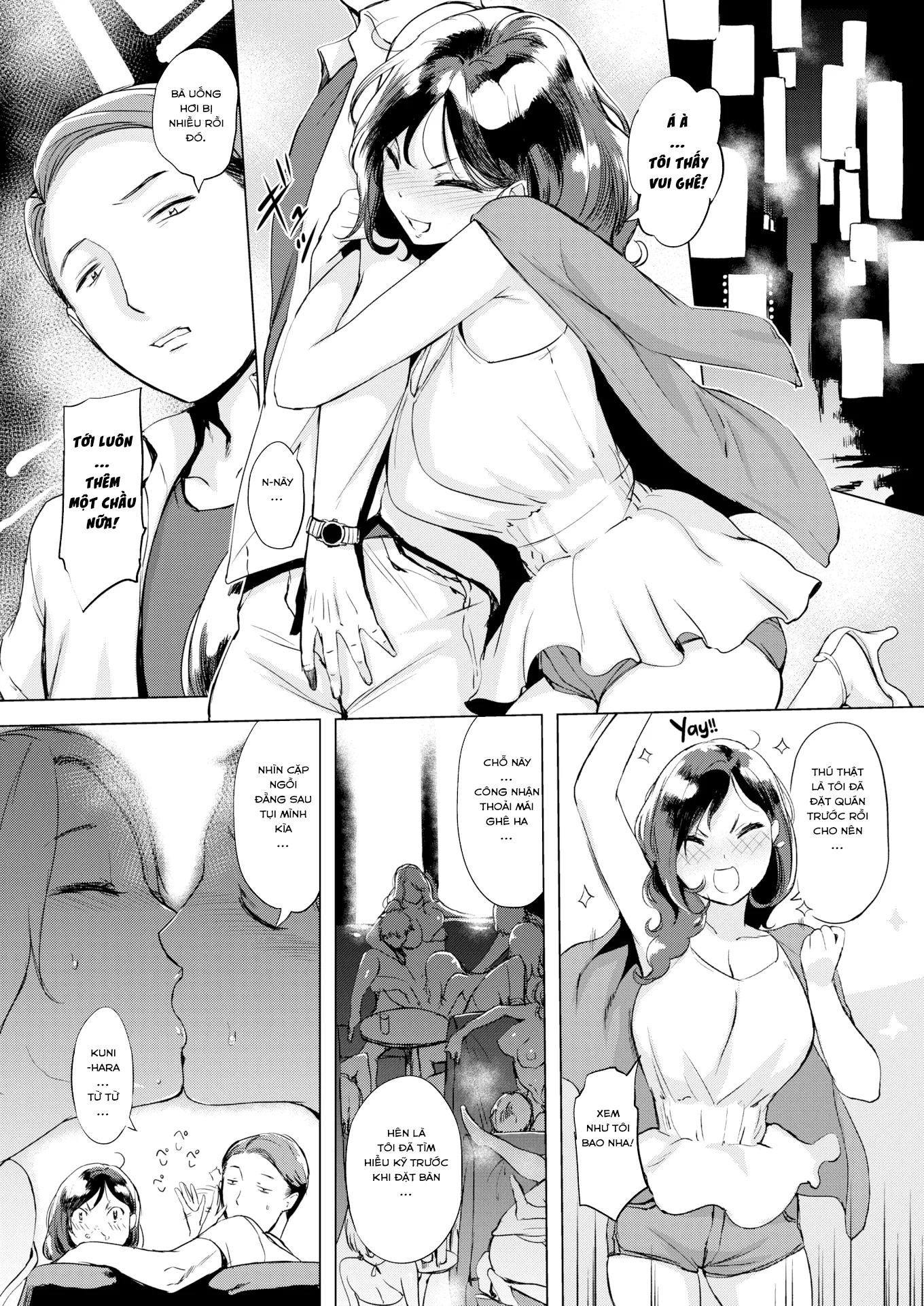 HentaiVN.net - Ảnh 4 - Mượn Rượu Đụ Thư Thái Em Đồng Nghiệp Dâm Đãng! [Irritation Time] - Chap 2