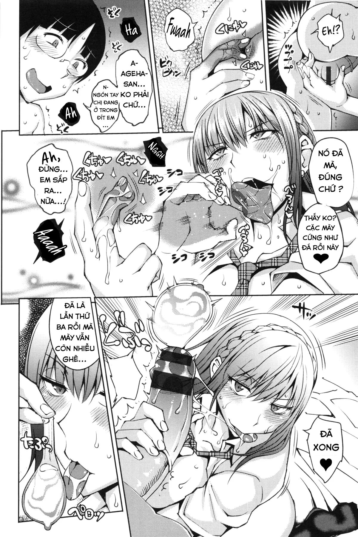 HentaiVN.net - Ảnh 12 - Pure Bitch & Virgin Nerd - Chap 1