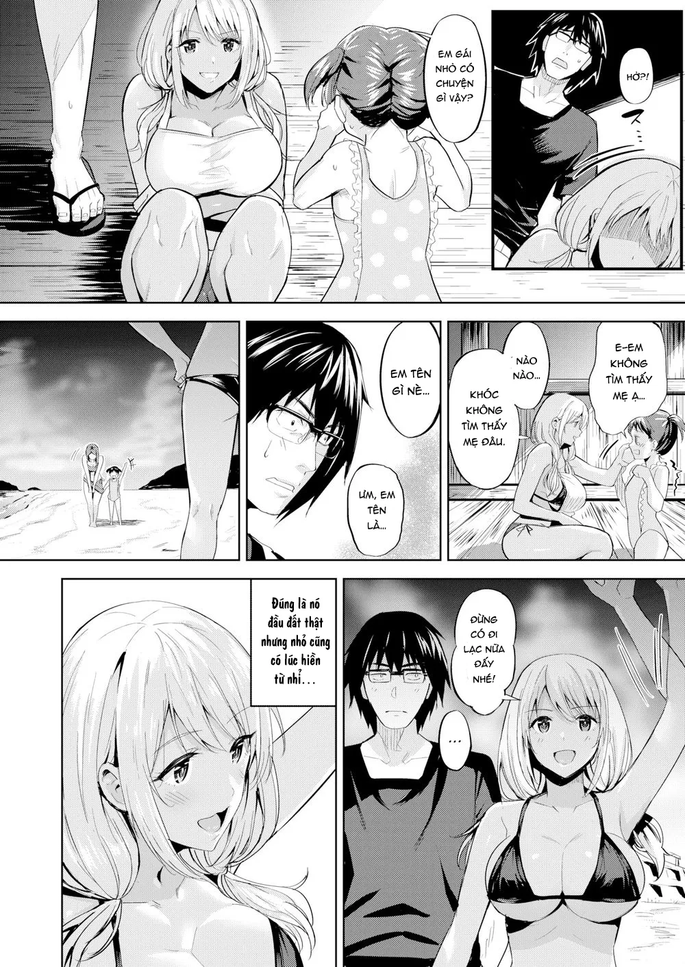 HentaiVN.net - Ảnh 5 - Đụ Thư Thái Em Gái Xinh Bên Bờ Biển! [Seaside Happening] - Chap 1