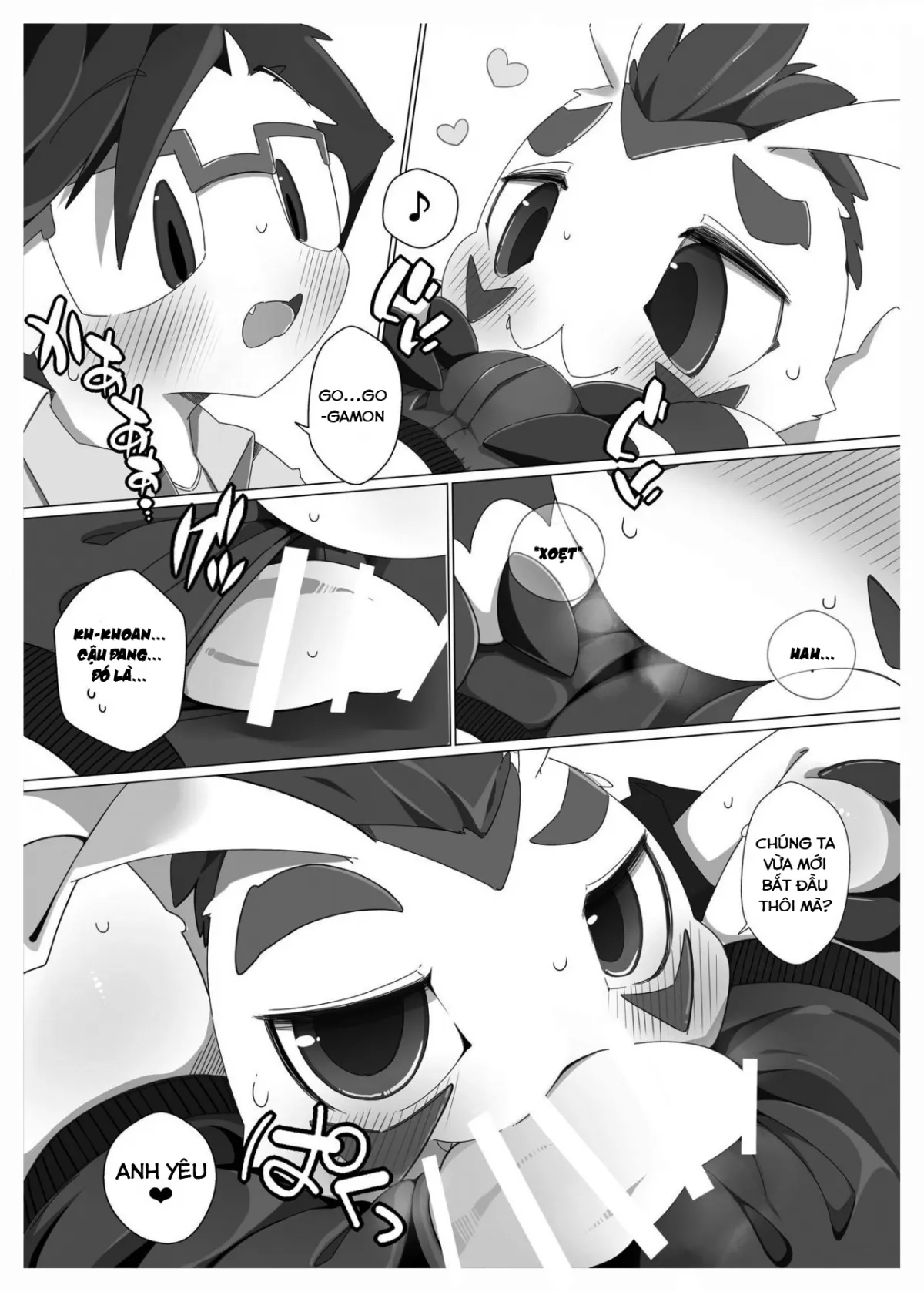 HentaiVN.net - Ảnh 8 - Oira ni Makasete! (Digimon) - Chap 1