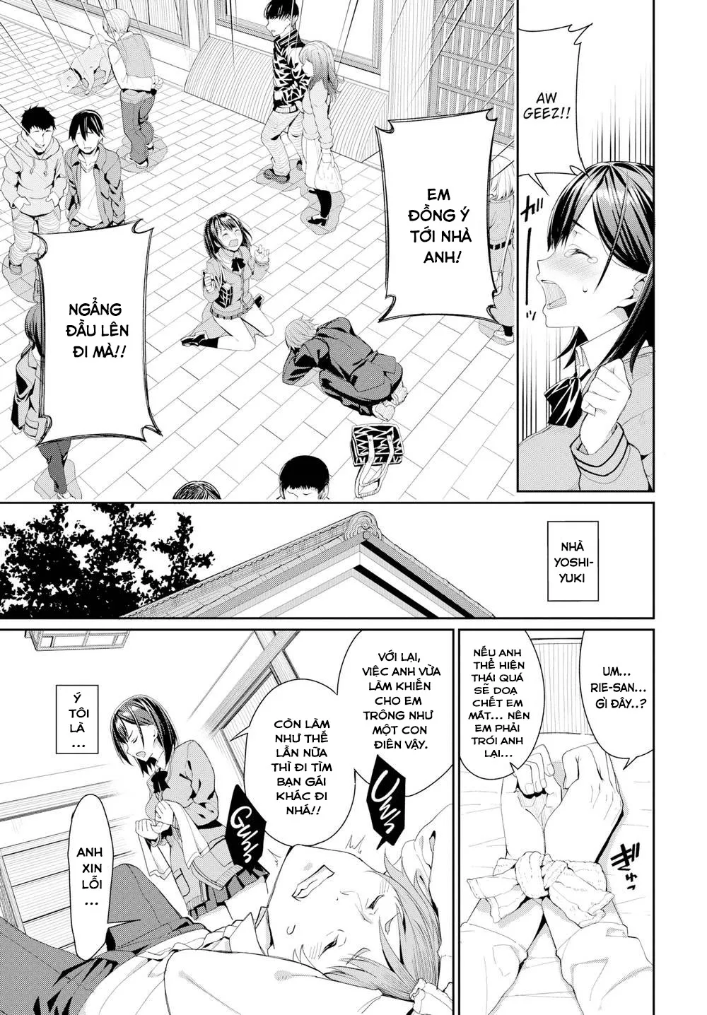 HentaiVN.net - Ảnh 4 - Gục Ngã Trước Người Con Gái Mà Tôi Yêu - Chap 1