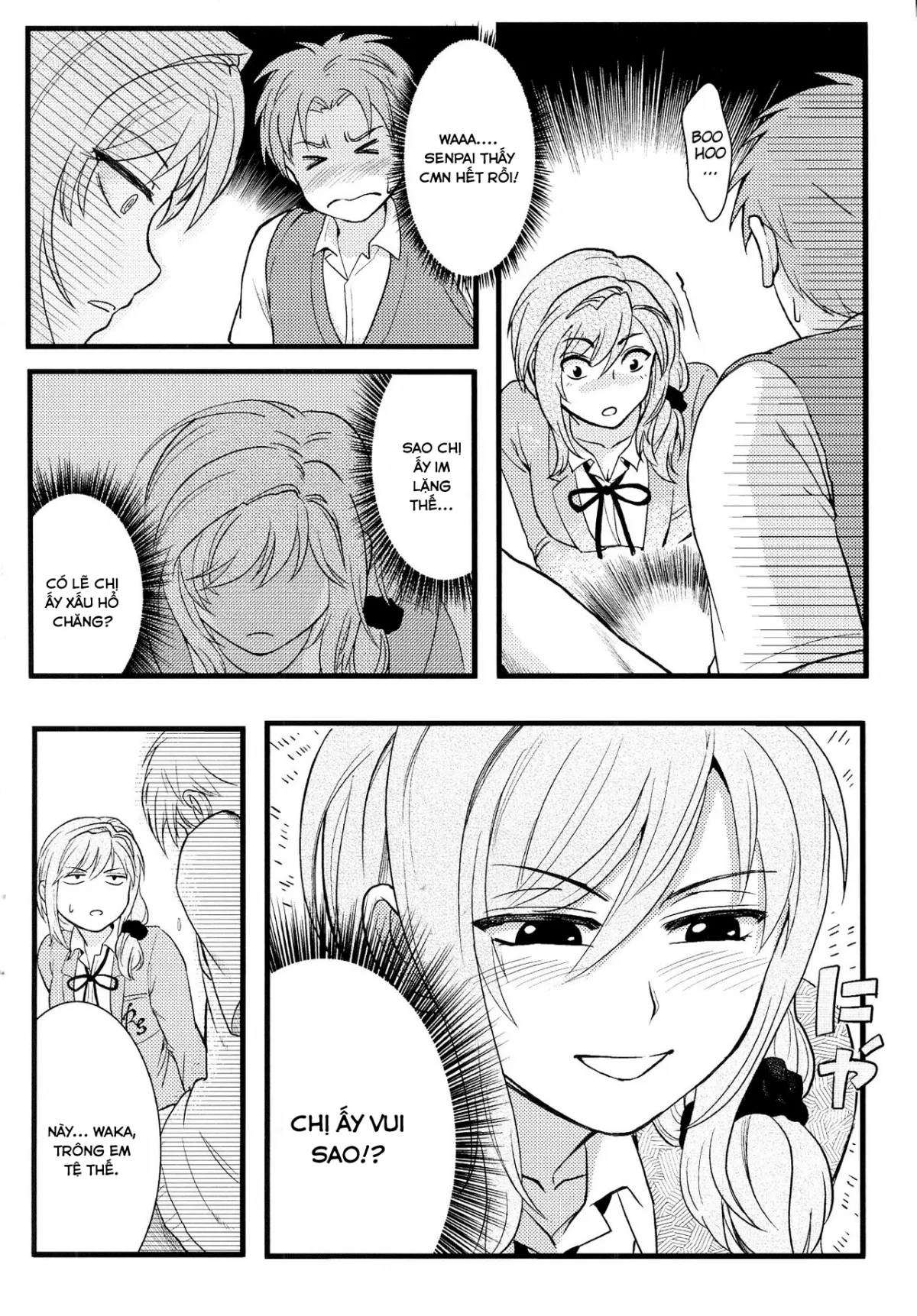 HentaiVN.net - Ảnh 10 - Chotto Iikagen Hanashite Kudasai Seo-senpai!!! (Gekkan Shoujo Nozaki-kun) [Wait! Let go of me, Seo-senpai! (Gekkan Shoujo Nozaki-kun)] - Chap 1