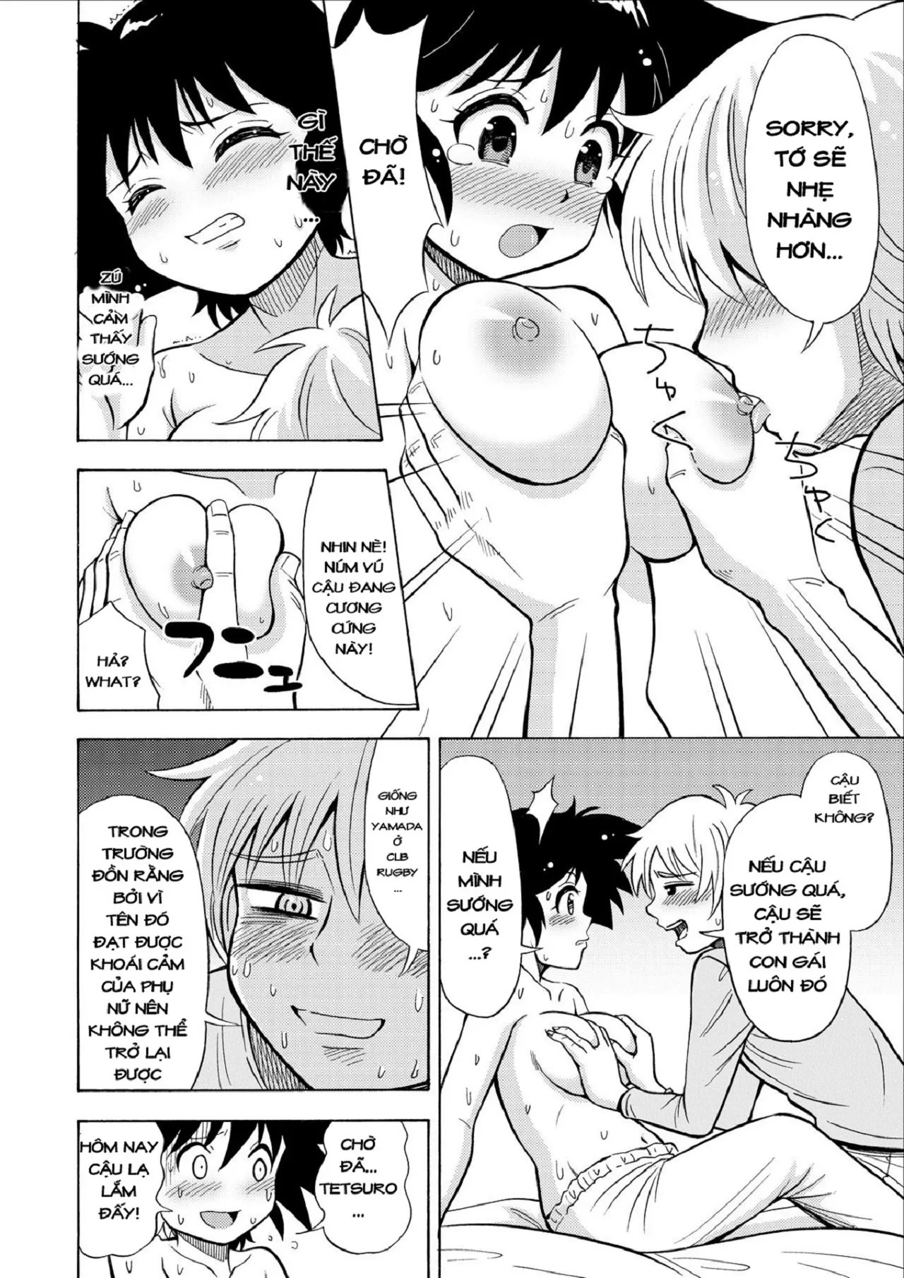 HentaiVN.net - Ảnh 13 - Nyotaika Influence - Chap 1