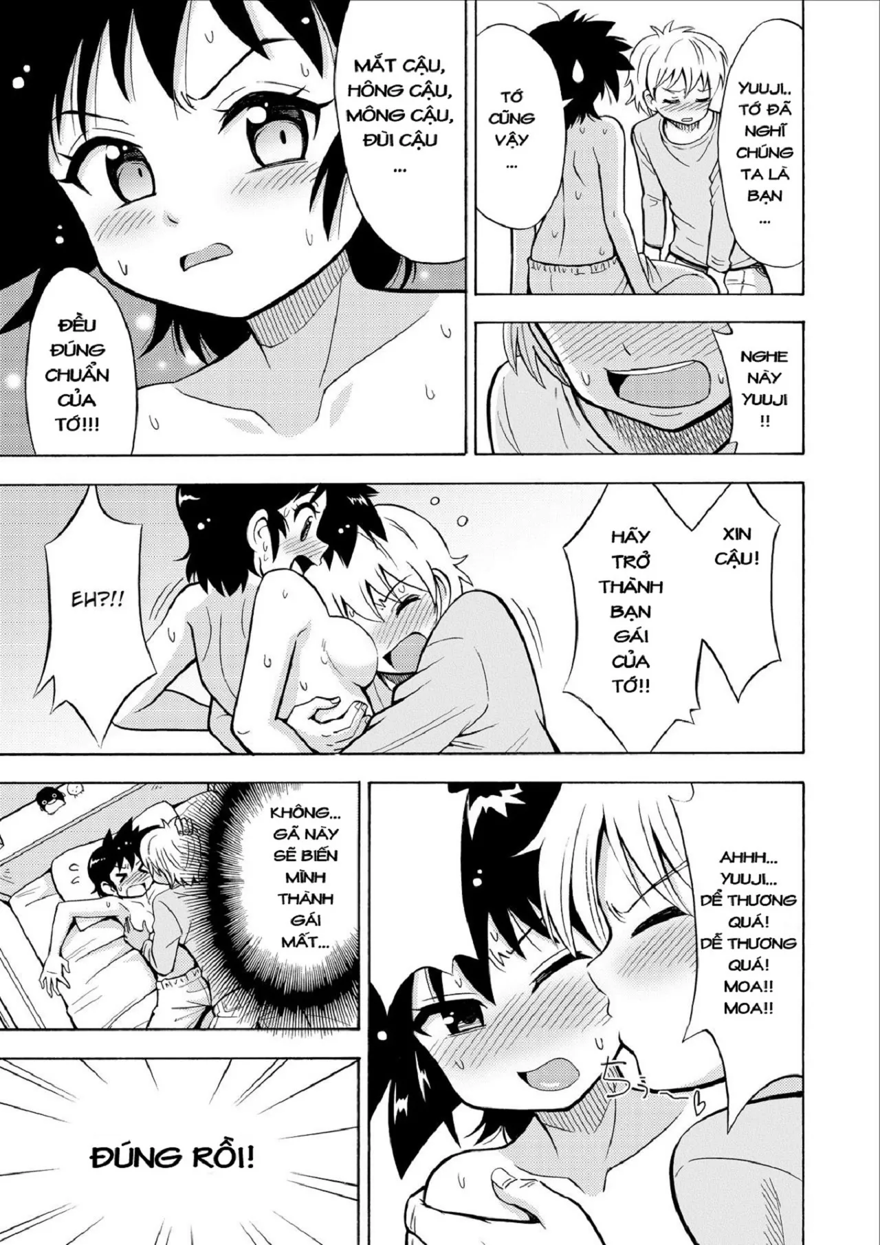 HentaiVN.net - Ảnh 14 - Nyotaika Influence - Chap 1
