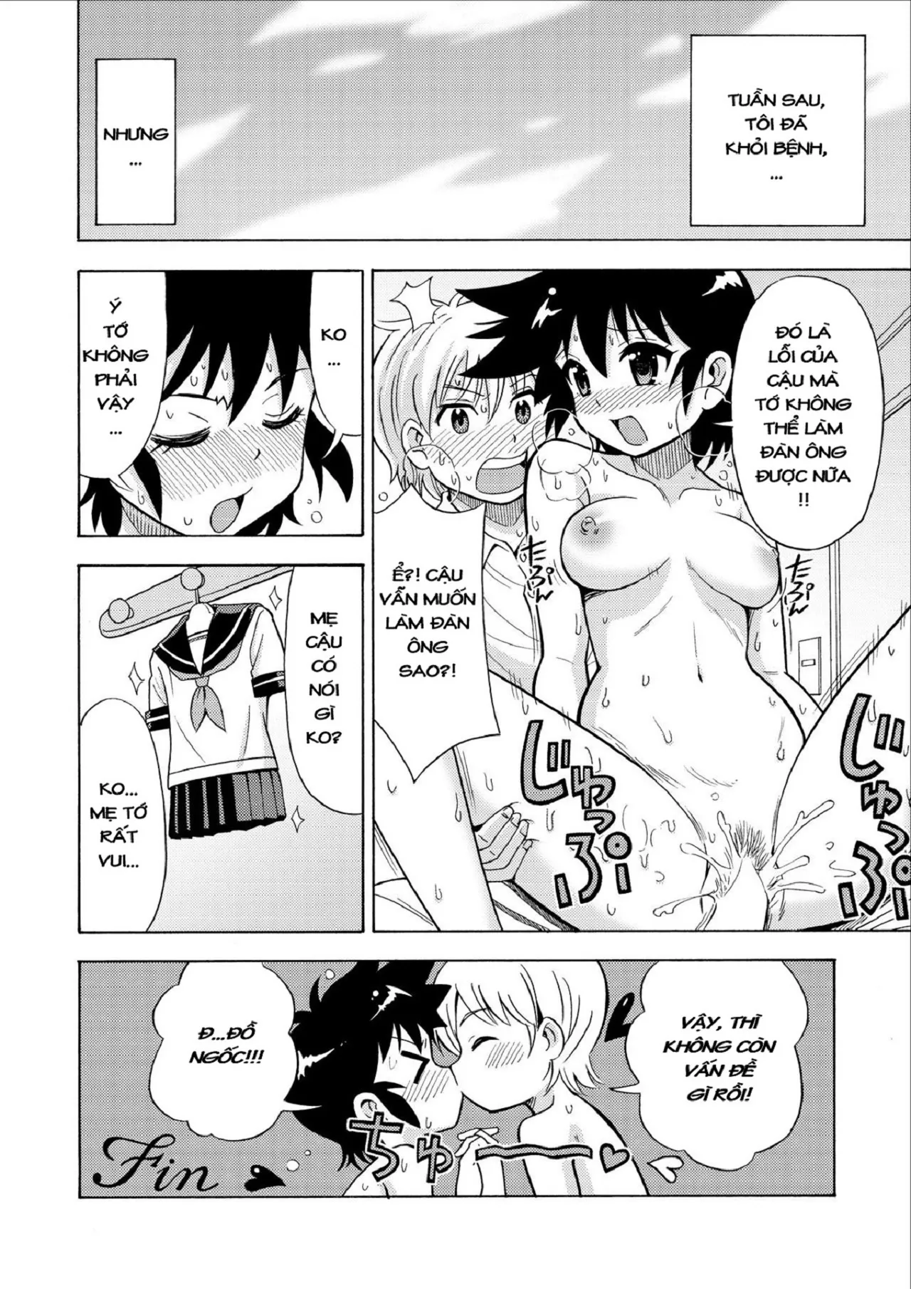HentaiVN.net - Ảnh 25 - Nyotaika Influence - Chap 1