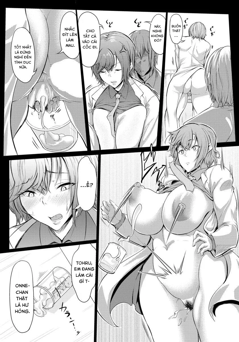 HentaiVN.net - Ảnh 15 - Bà chị nghiên cứu sinh ngầu lòi!! [Kuuruna Ane wa Posokoshi Kenkyuuin!!] - Chap 1