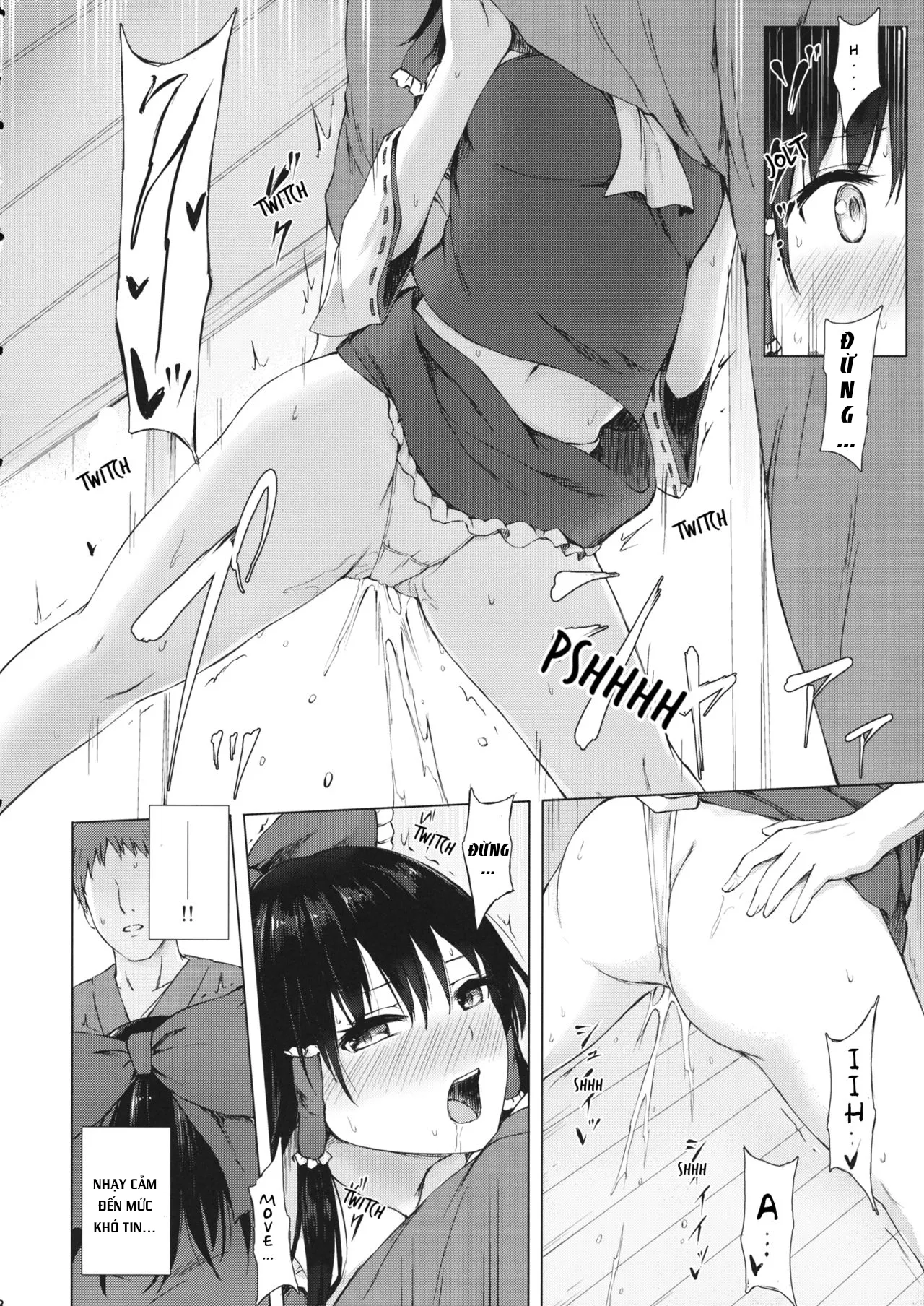 HentaiVN.net - Ảnh 8 - Một cách để Reimu Hakurei yêu bạn. [Hakurei no Miko no Otoshikata; A Way of Making the Hakurei Shrine Maiden Fall For You] - Chap 1