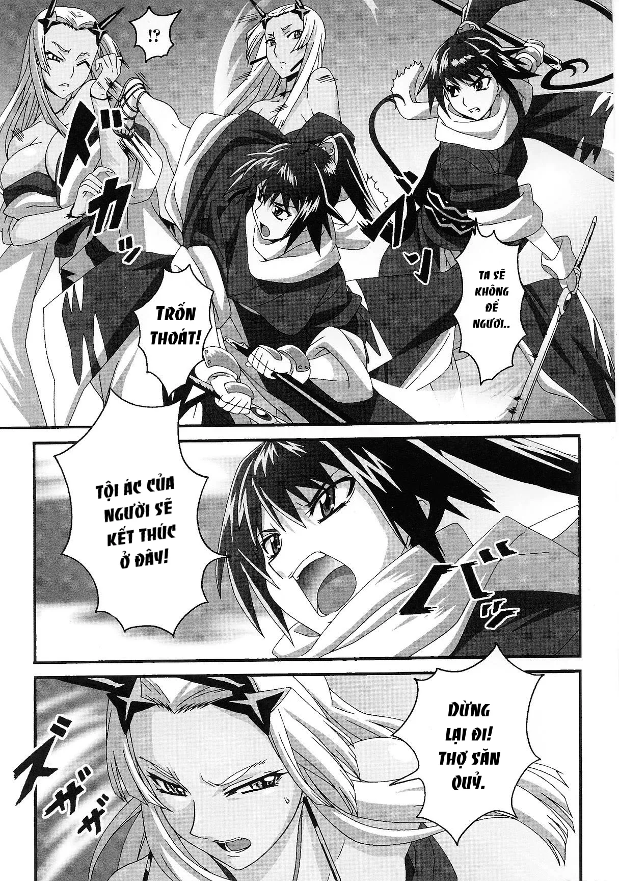 HentaiVN.net - Ảnh 4 - Onigari [Demon Hunter; 鬼狩り] - Chap 1
