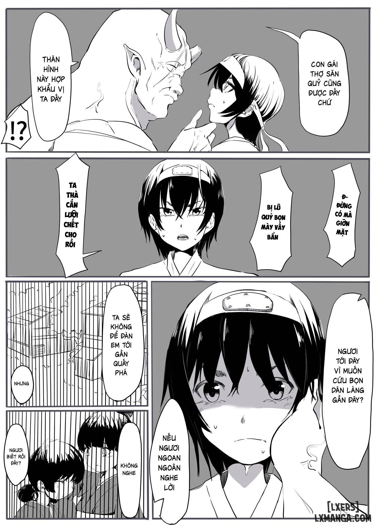 HentaiVN.net - Ảnh 12 - Onigari [Demon Hunter; 鬼狩り] - Chap 2