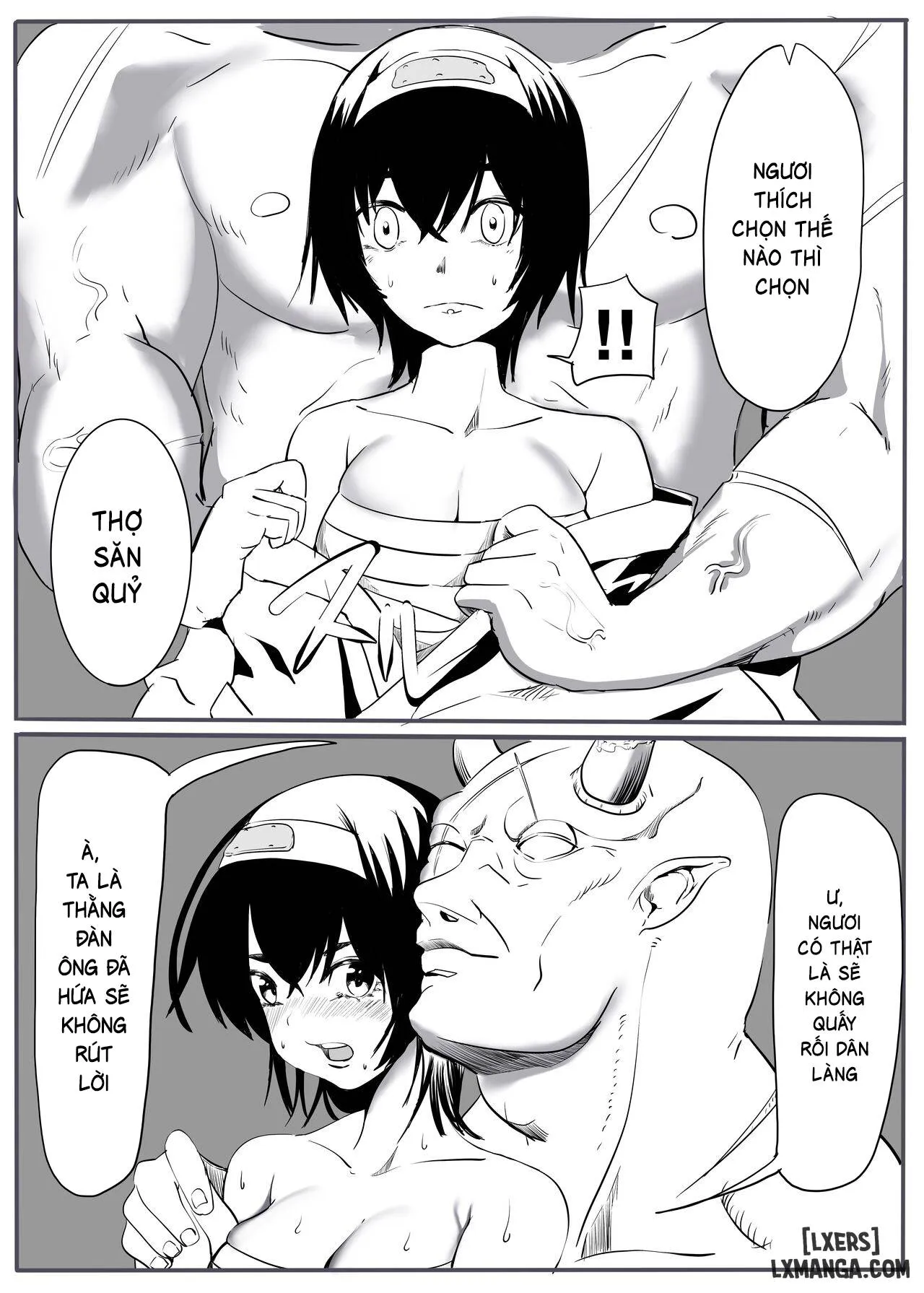 HentaiVN.net - Ảnh 13 - Onigari [Demon Hunter; 鬼狩り] - Chap 2