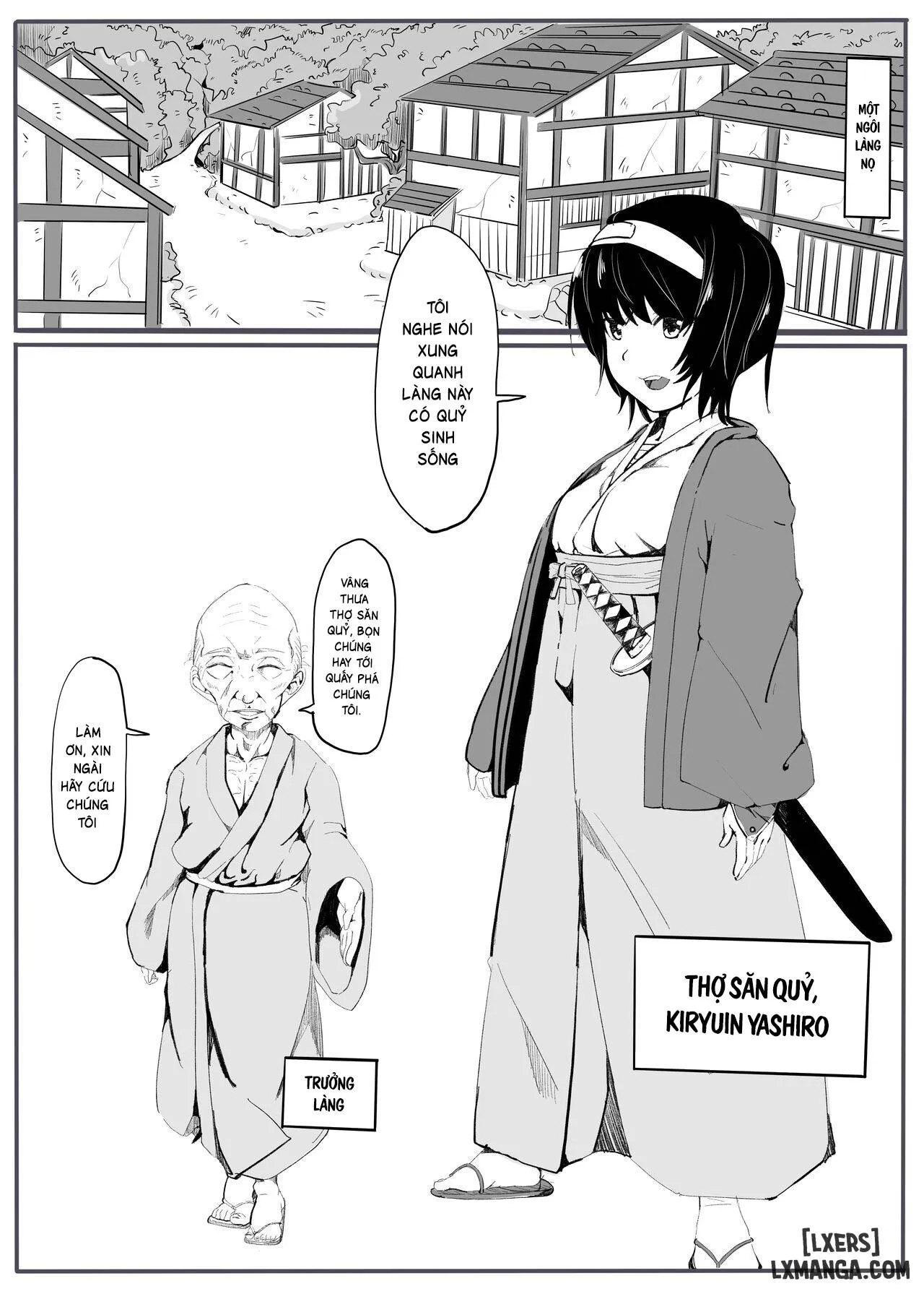 HentaiVN.net - Ảnh 4 - Onigari [Demon Hunter; 鬼狩り] - Chap 2