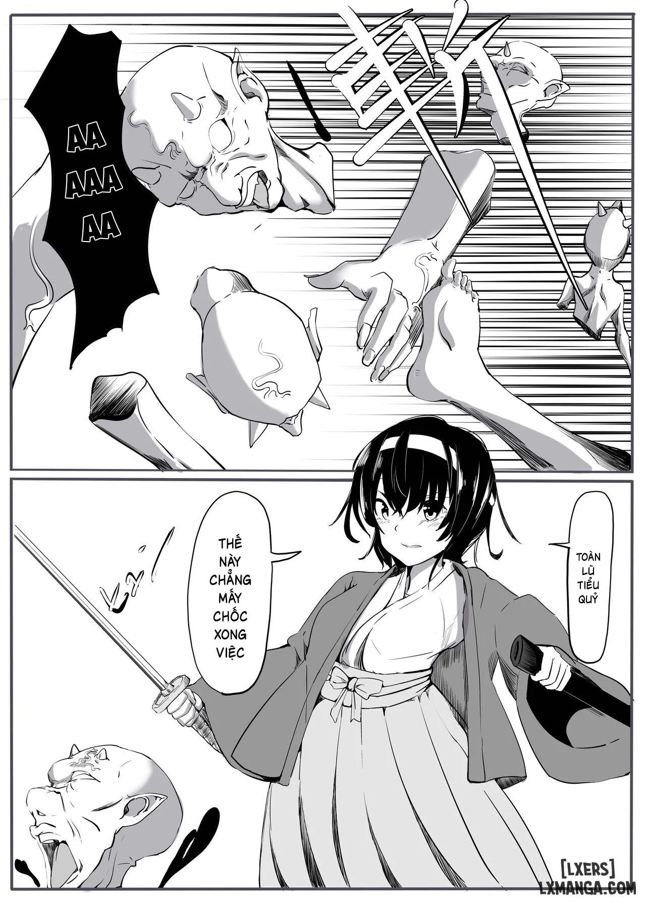 HentaiVN.net - Ảnh 7 - Onigari [Demon Hunter; 鬼狩り] - Chap 2