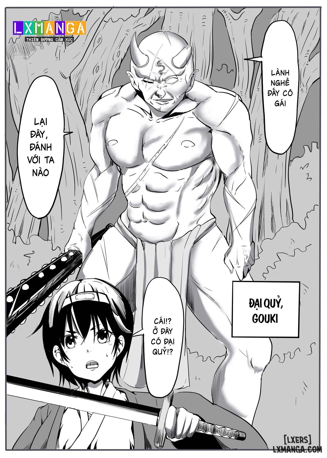 HentaiVN.net - Ảnh 8 - Onigari [Demon Hunter; 鬼狩り] - Chap 2
