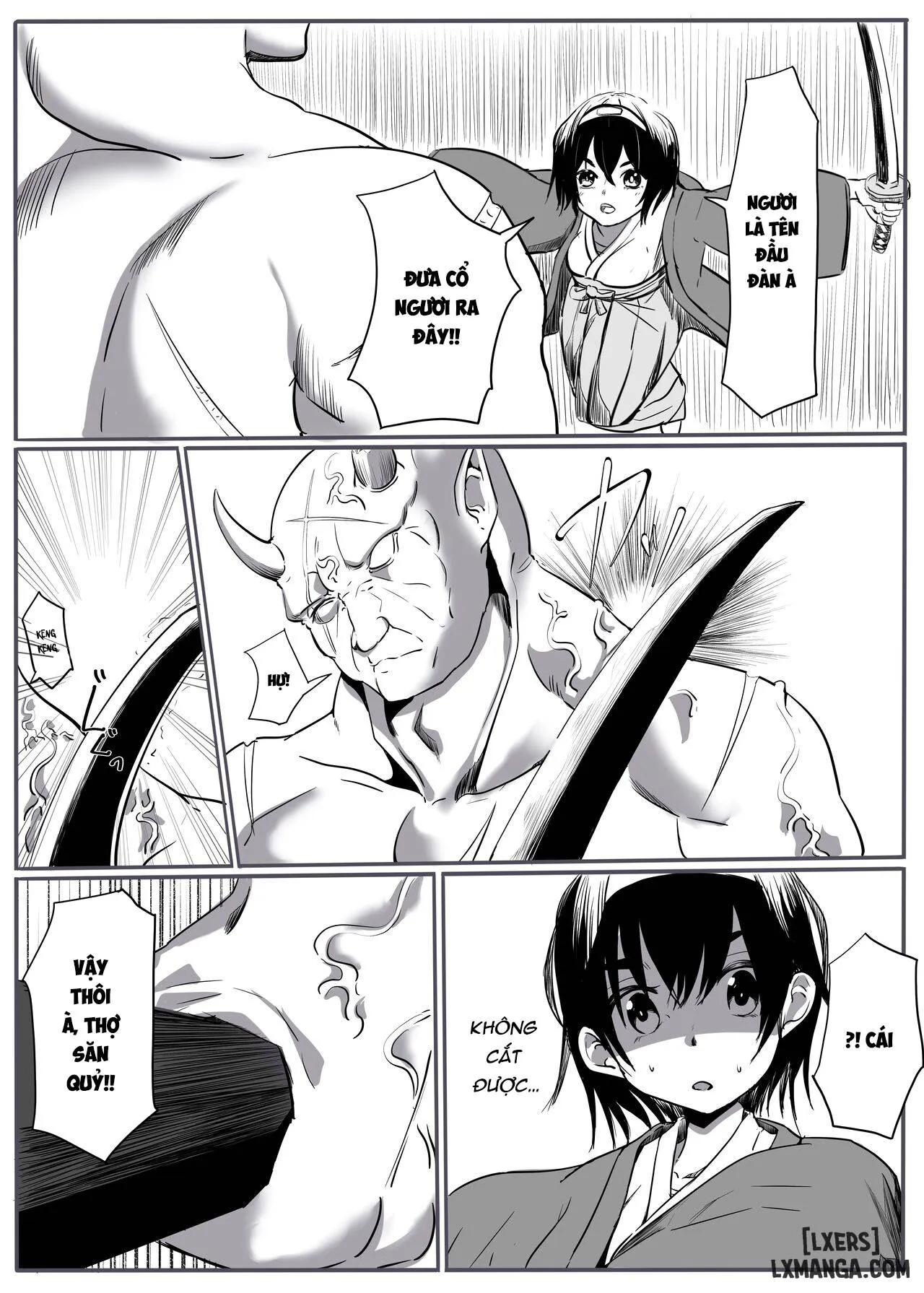 HentaiVN.net - Ảnh 9 - Onigari [Demon Hunter; 鬼狩り] - Chap 2