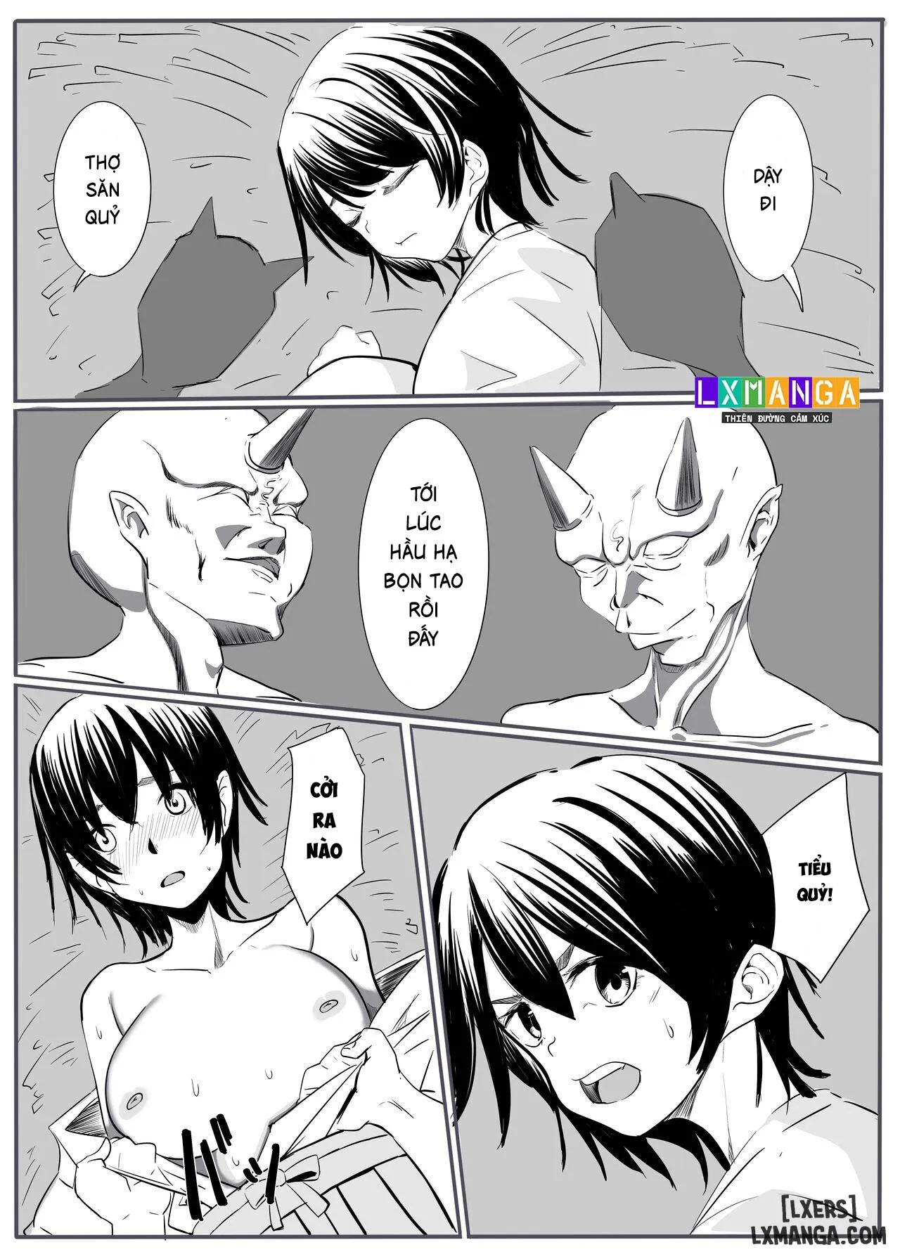 HentaiVN.net - Ảnh 28 - Onigari [Demon Hunter; 鬼狩り] - Chap 3