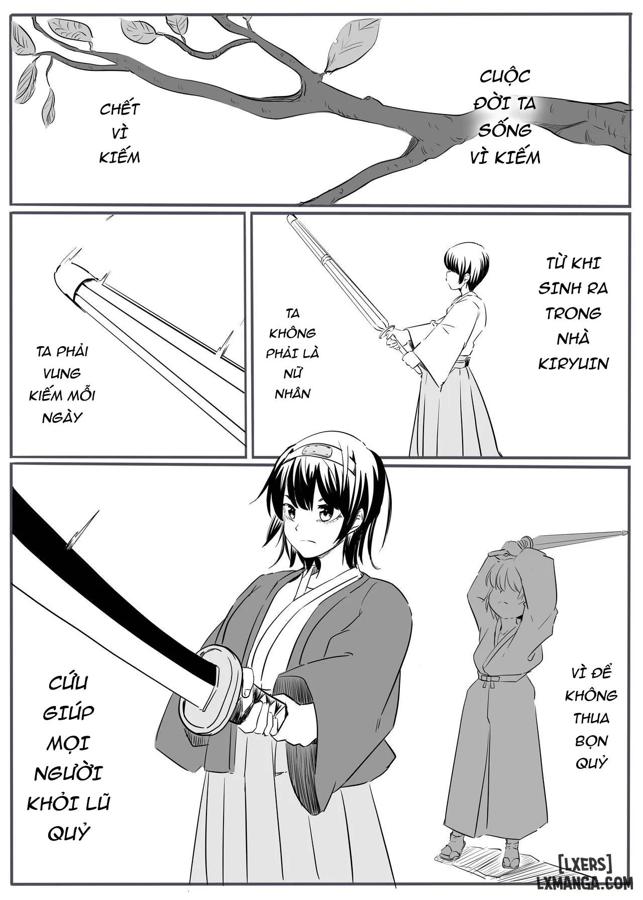 HentaiVN.net - Ảnh 5 - Onigari [Demon Hunter; 鬼狩り] - Chap 3