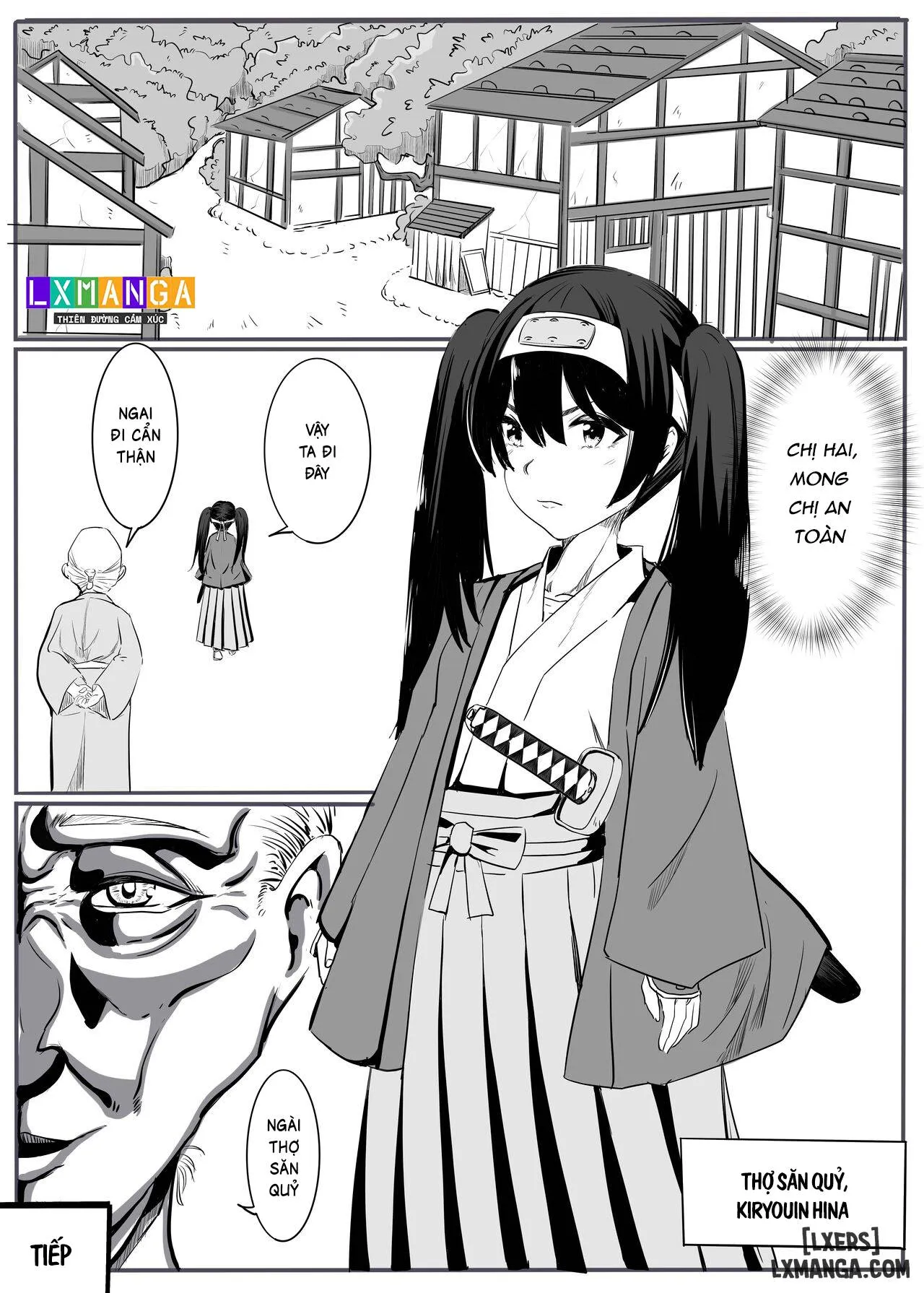 HentaiVN.net - Ảnh 52 - Onigari [Demon Hunter; 鬼狩り] - Chap 3