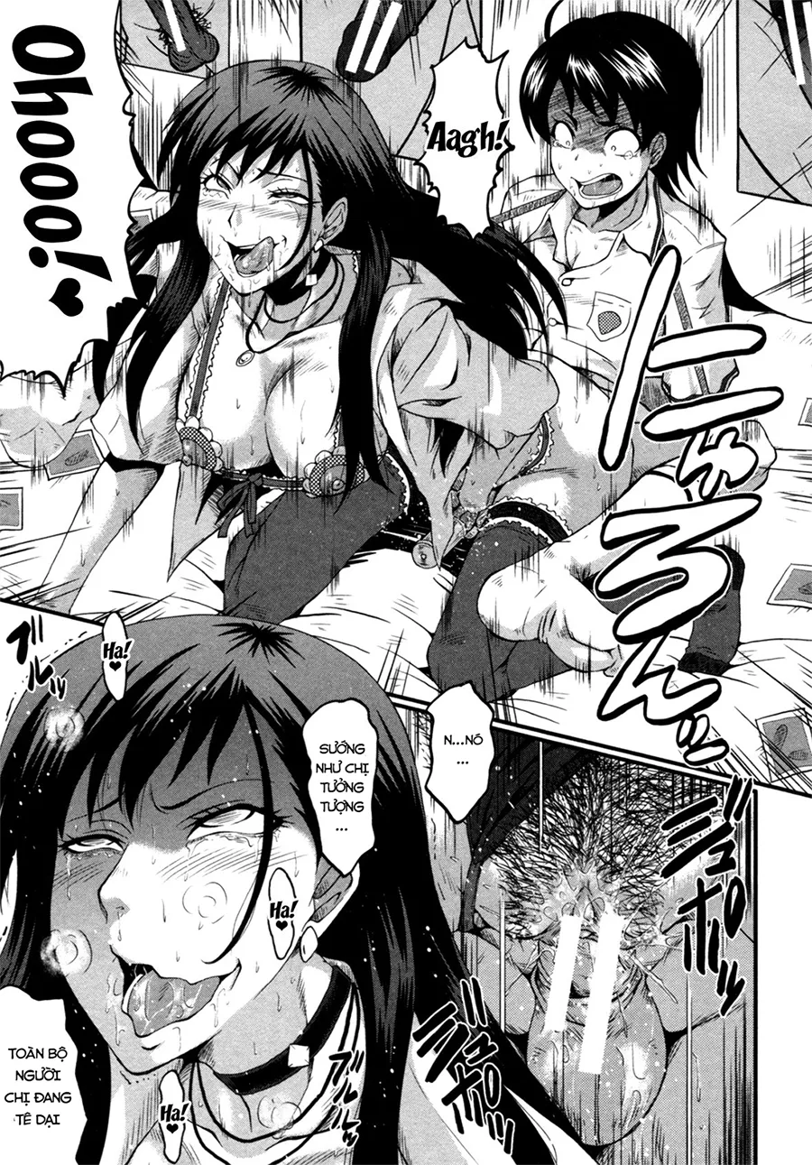 HentaiVN.net - Ảnh 16 - Chị hàng xóm tốt bụng [Tonari No Suteki Na Oneesan] - Chap 1
