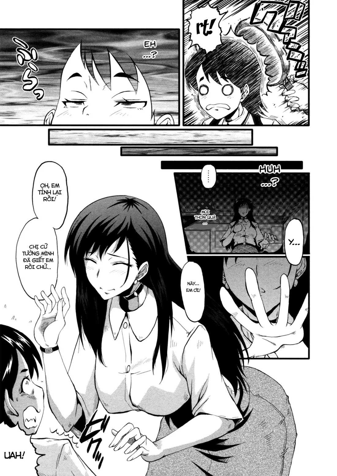 HentaiVN.net - Ảnh 6 - Chị hàng xóm tốt bụng [Tonari No Suteki Na Oneesan] - Chap 1