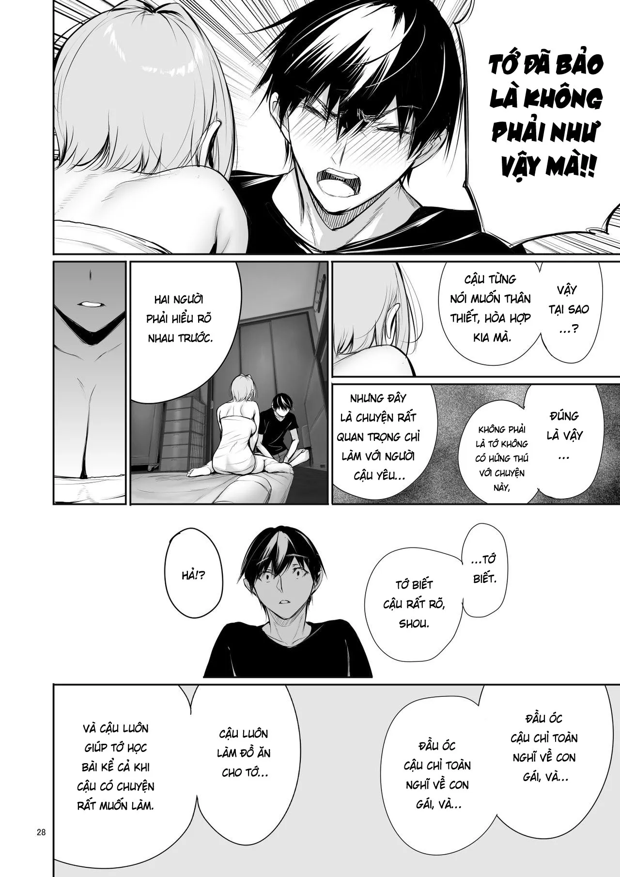 HentaiVN.net - Ảnh 29 - Homestay-chu no Doitsu Musume ga Issho ni Furo ni Haitte Kuru Wake [The Reason Why a German Girl Takes a Bath Together With Me on Her Homestay] - Chap 1