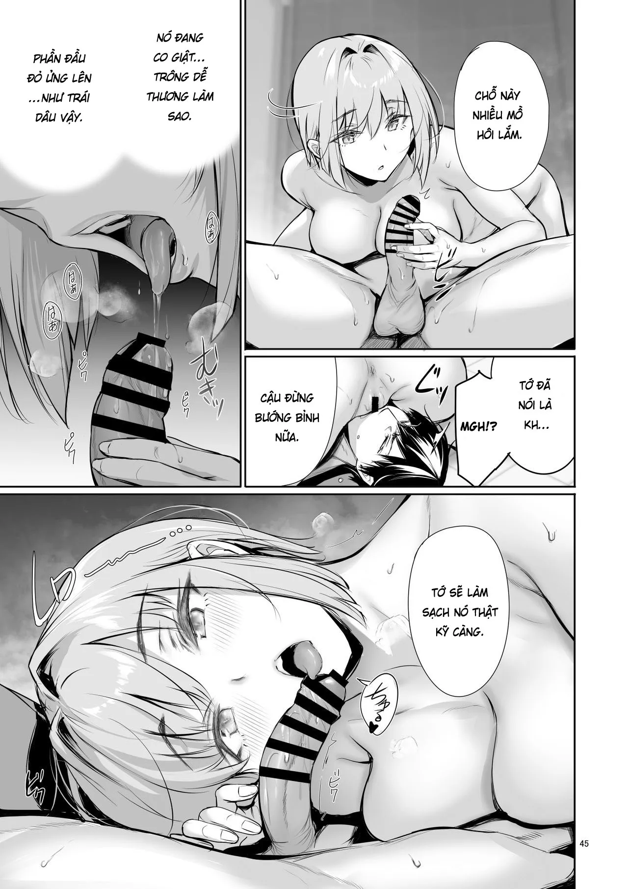 HentaiVN.net - Ảnh 46 - Homestay-chu no Doitsu Musume ga Issho ni Furo ni Haitte Kuru Wake [The Reason Why a German Girl Takes a Bath Together With Me on Her Homestay] - Chap 1