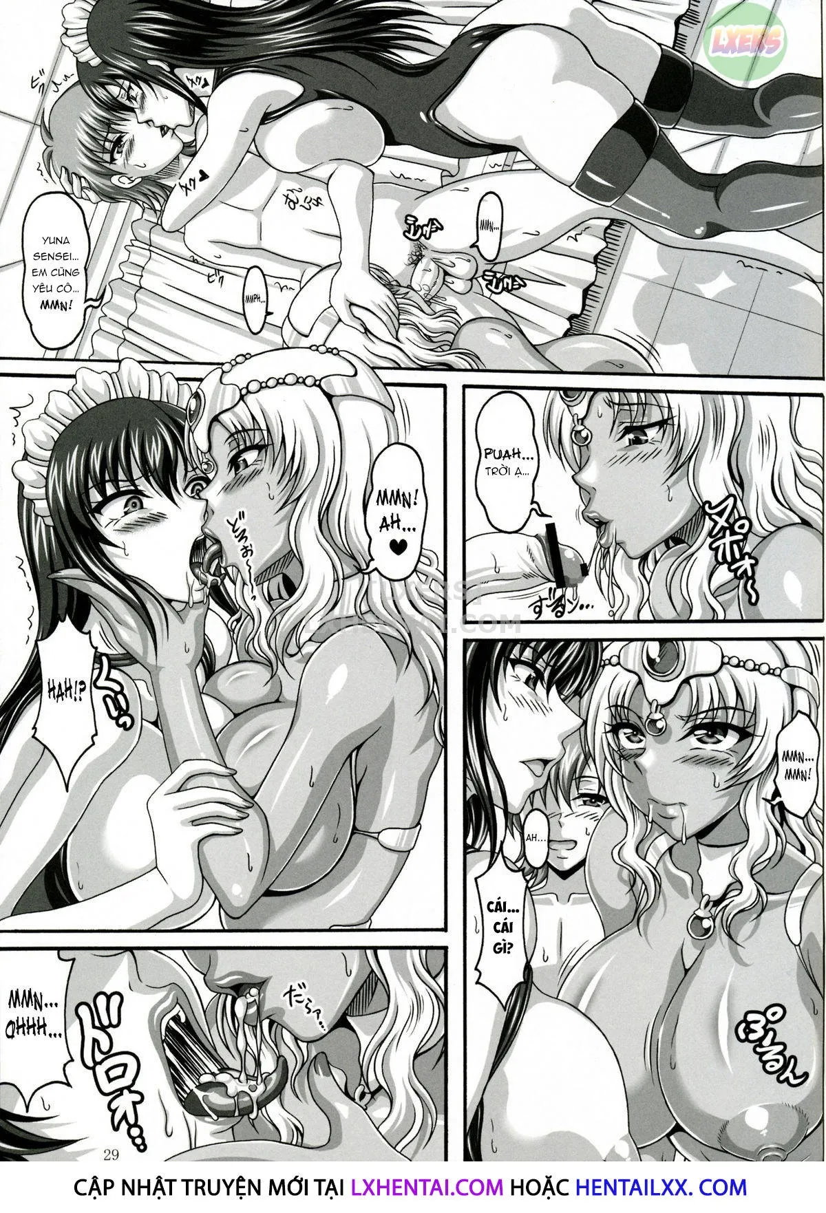 HentaiVN.net - Ảnh 29 - My Personal Big Breasted Masturbation Maid -X2- [Boku Dake No Bakunyuu Ona-Maid -X2-] - Chap 1