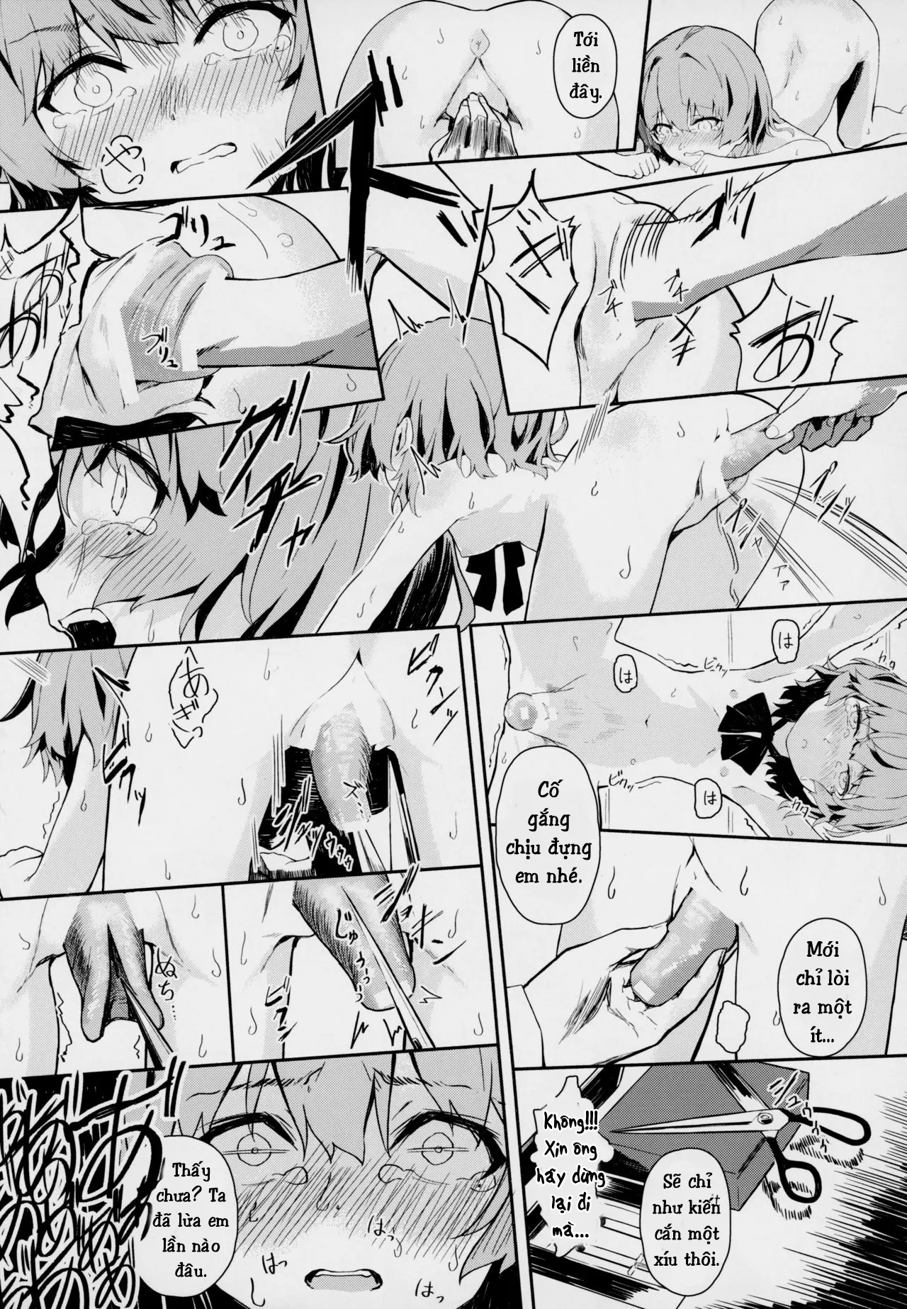HentaiVN.net - Ảnh 6 - Kimi ga Kawaisugiru Kara [Because You are just too cute] - Chap 1