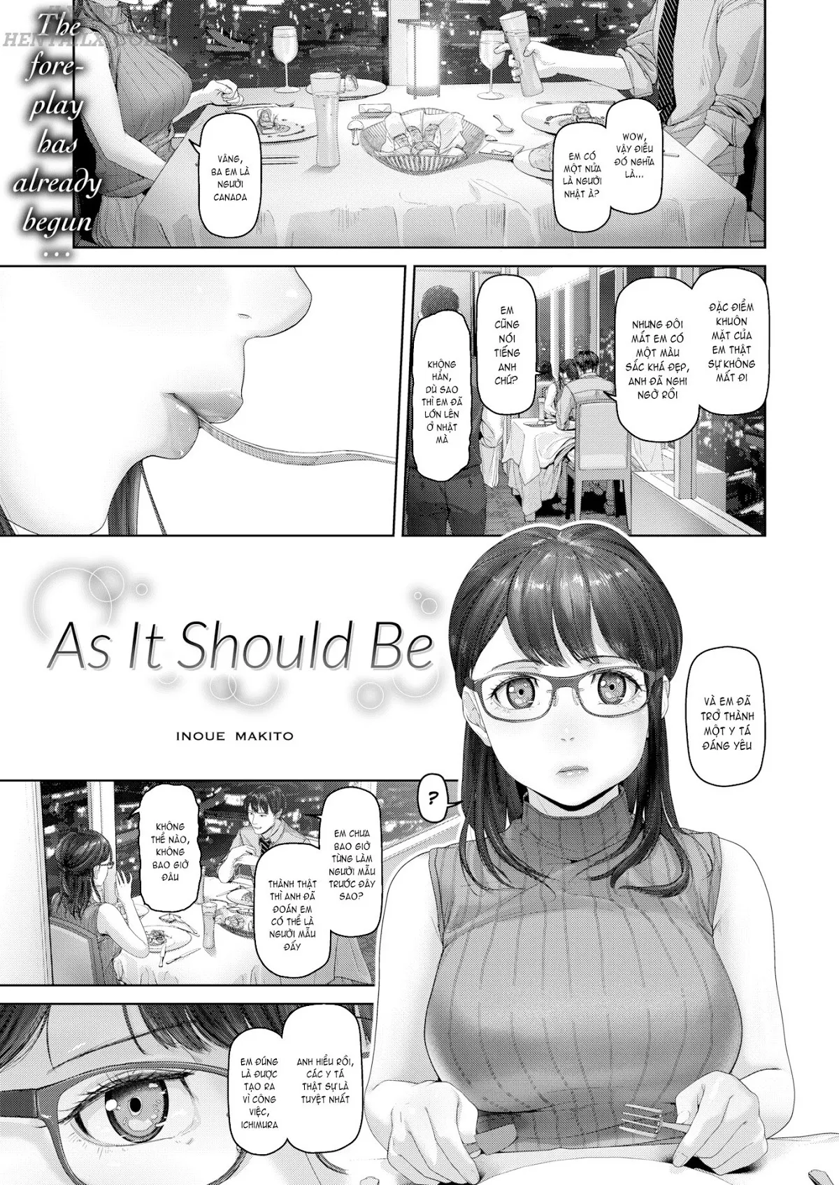 HentaiVN.net - Ảnh 4 - As it Should Be [Comic Shitsurakuten 2018-06] - Chap 1