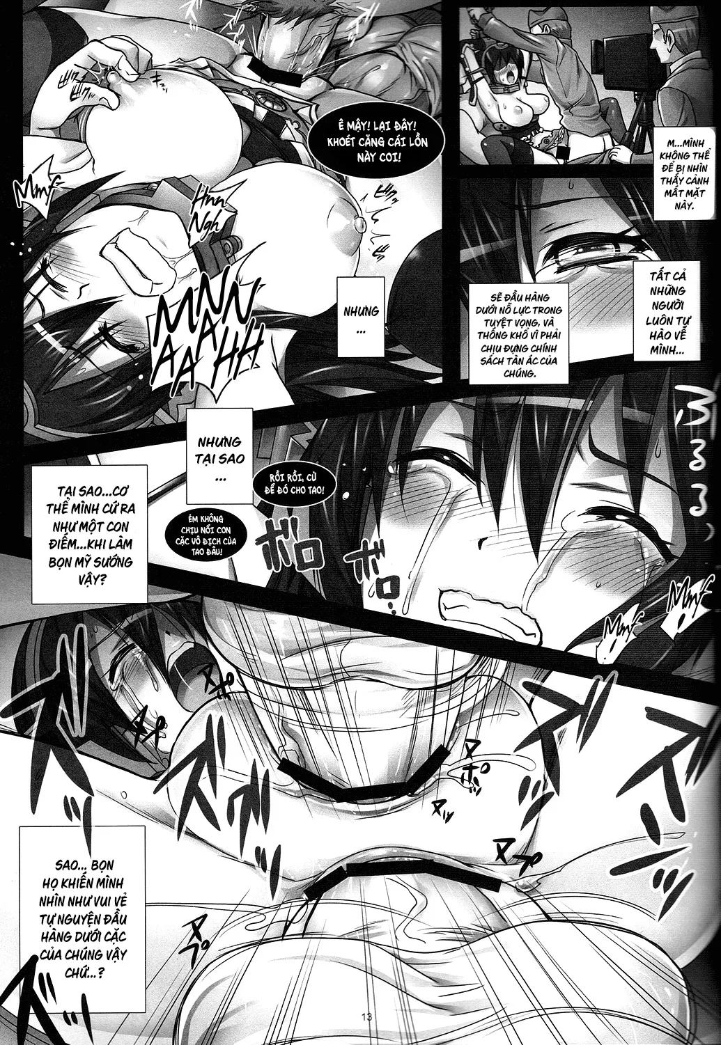 HentaiVN.net - Ảnh 14 - Kết cục của nữ hạm nagato sau khi rơi vào tay lính Mĩ [Senkan Nagato wa Beitei ni Sesshuu sareri ; Battleship Nagato confiscated by the US.] - Chap 1