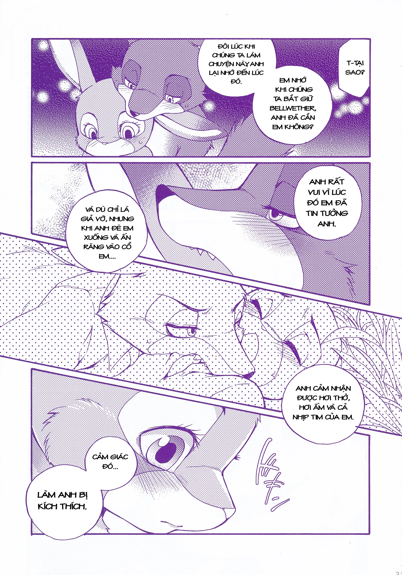 HentaiVN.net - Ảnh 31 - Một câu chuyện giữa thỏ và cáo - Chap 1