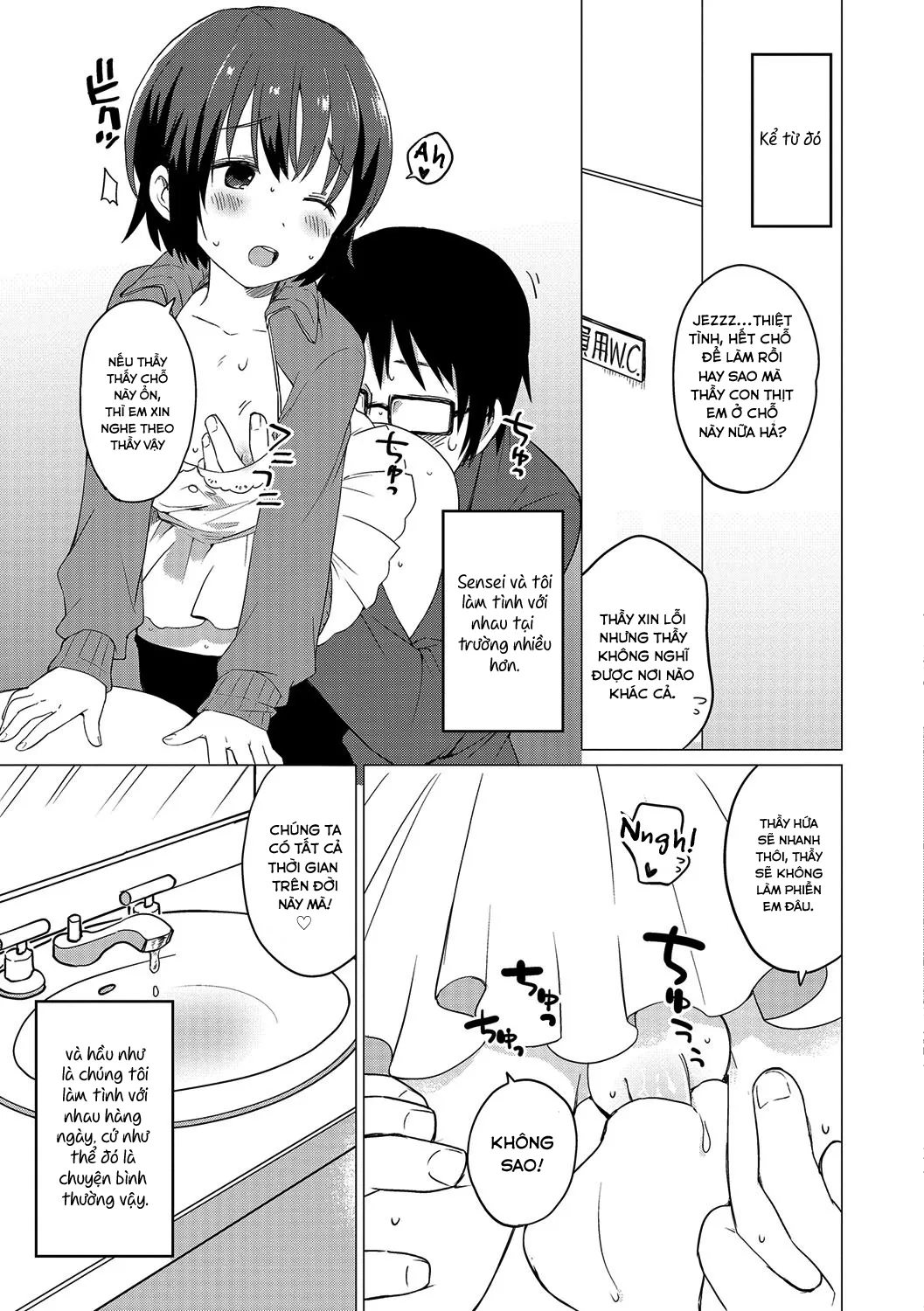 HentaiVN.net - Ảnh 11 - Jikan Teishi de Sensei to ! - Chap 1