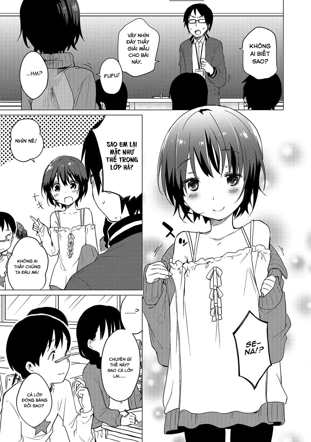 HentaiVN.net - Ảnh 13 - Jikan Teishi de Sensei to ! - Chap 1