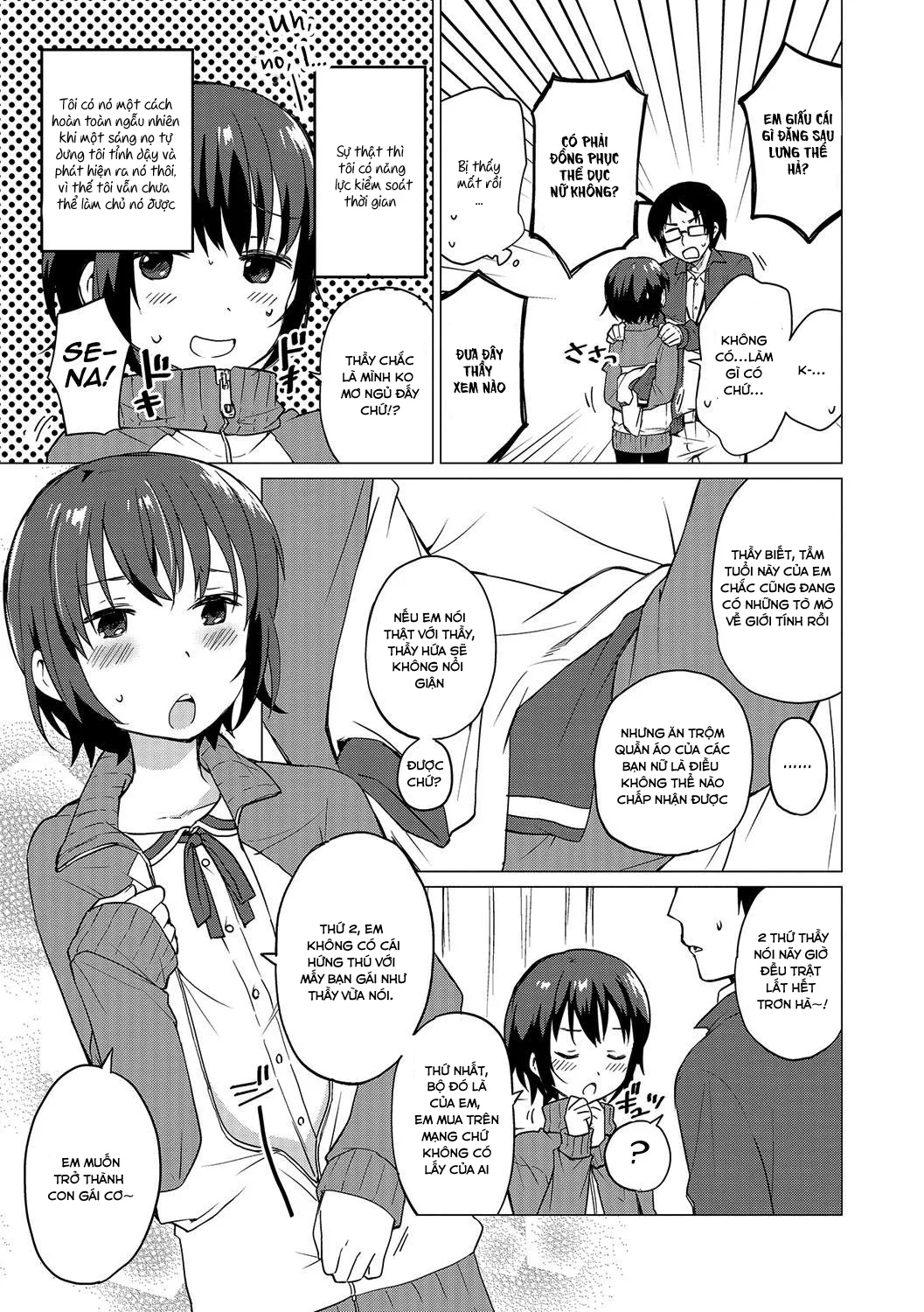 HentaiVN.net - Ảnh 4 - Jikan Teishi de Sensei to ! - Chap 1