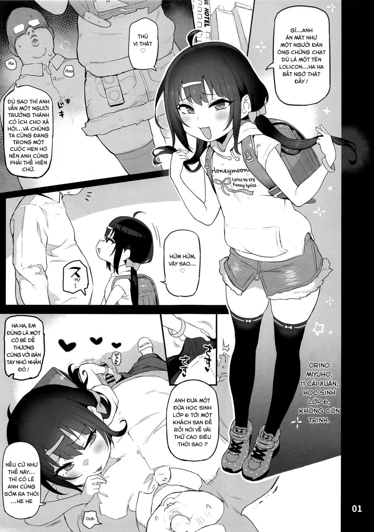 HentaiVN.net - Ảnh 3 - Loli và Lão Già gì gì đó [JS Mesugaki Sokunukibon] - Chap 1