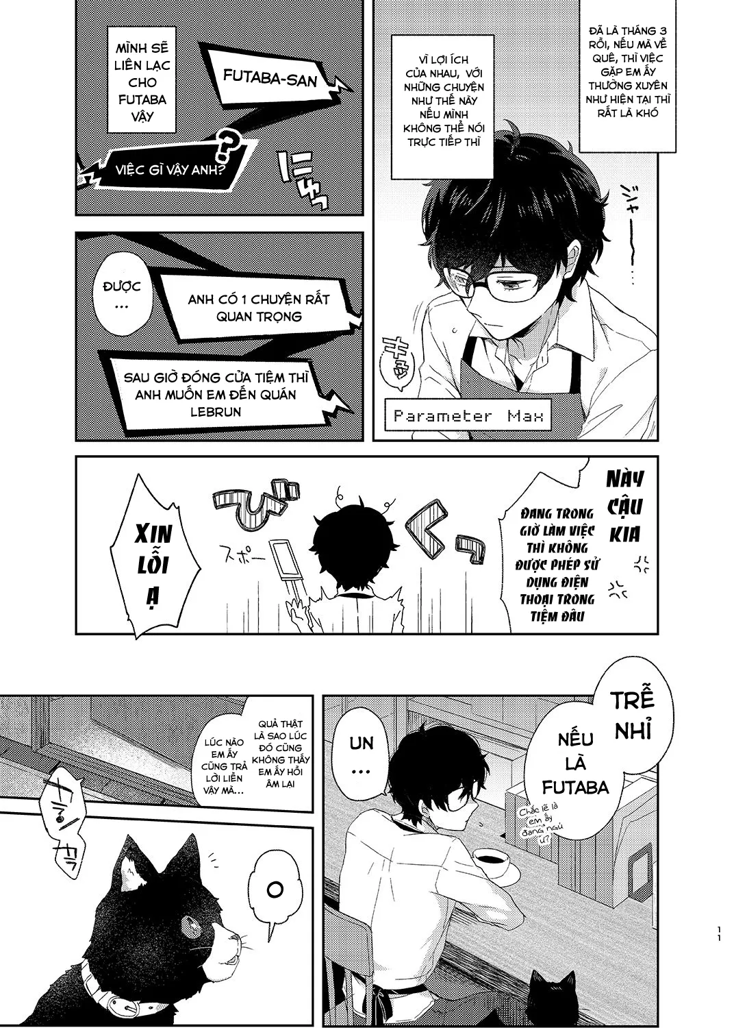 HentaiVN.net - Ảnh 10 - Koibito no Futaba to Shitai Ironna Koto (Persona 5) [恋人の双葉としたいいろんなこと] - Chap 1